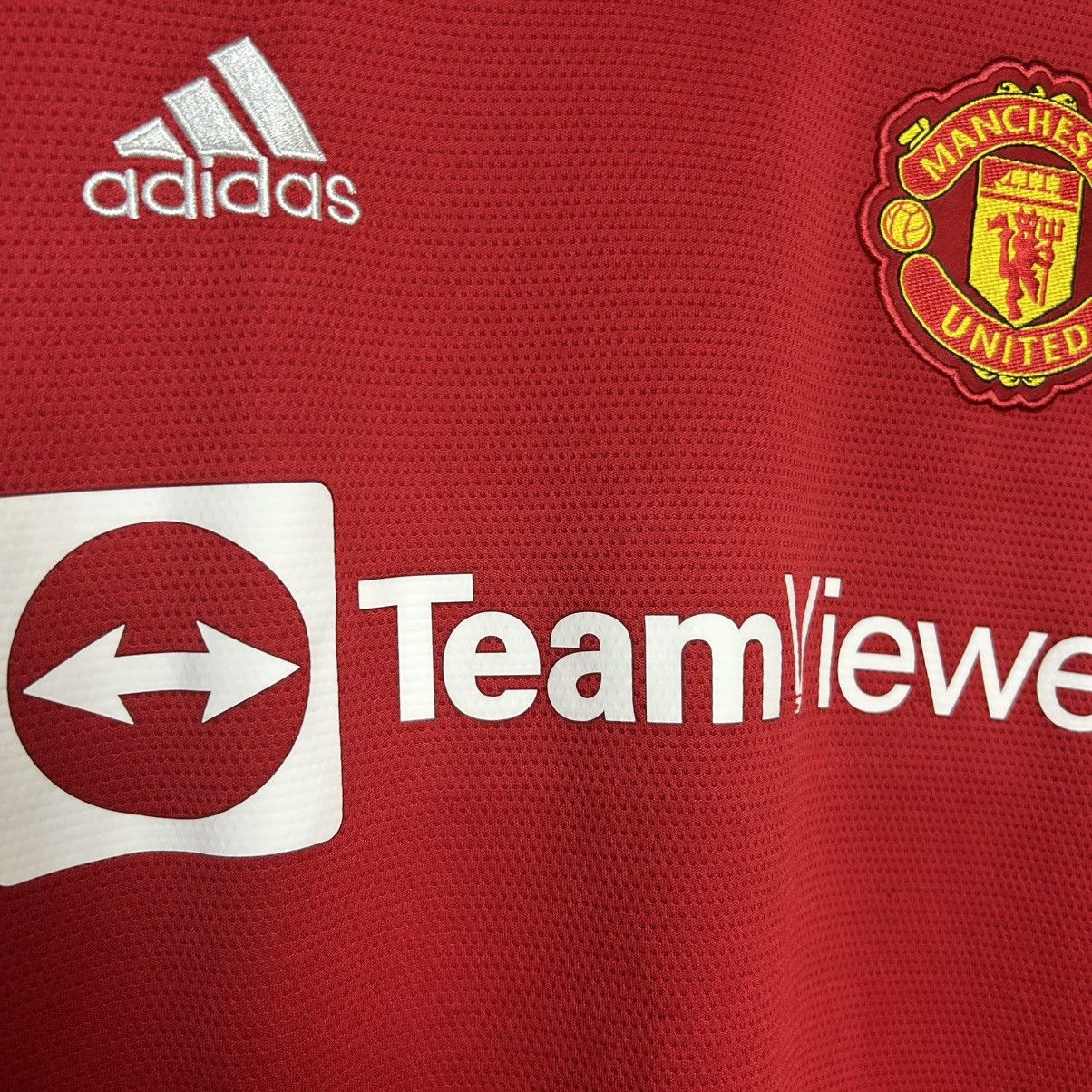 Adidas Mens Adidas Manchester United 2021 home soccer jersey Size US S / EU 44-46 / 1 - 5 Thumbnail