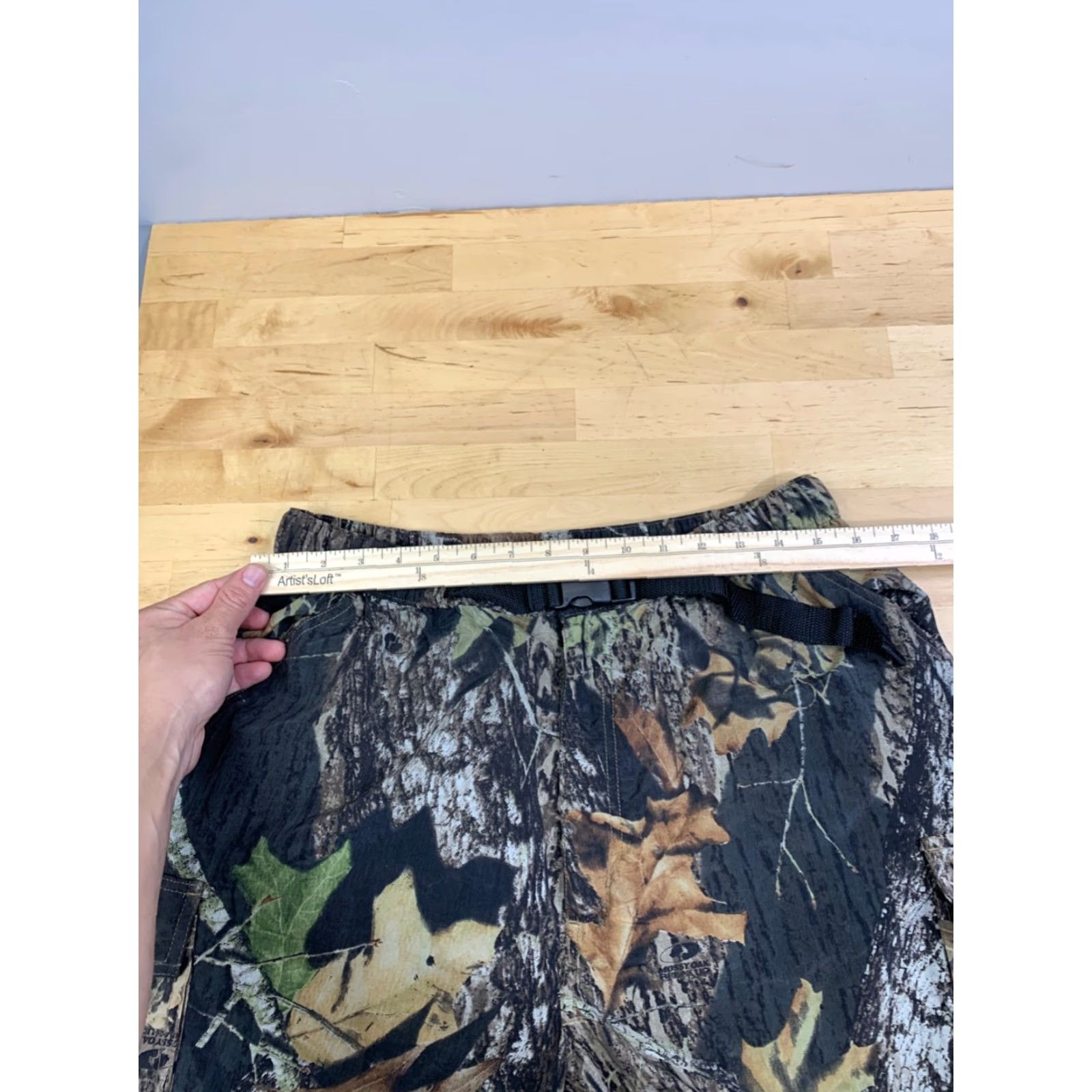 Vintage Red Head Pants Mens L Outdoor Belted Convertible Camo 12633 Size US 33 - 7 Thumbnail