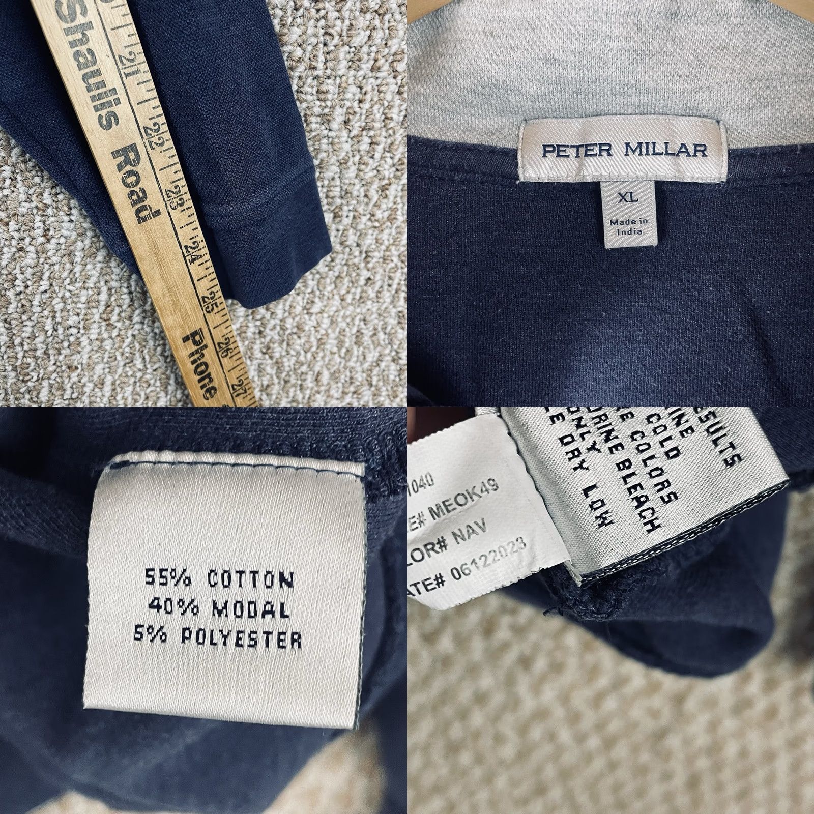 Peter Millar VINTAGE? No. Size US XL / EU 56 / 4 - 8 Thumbnail
