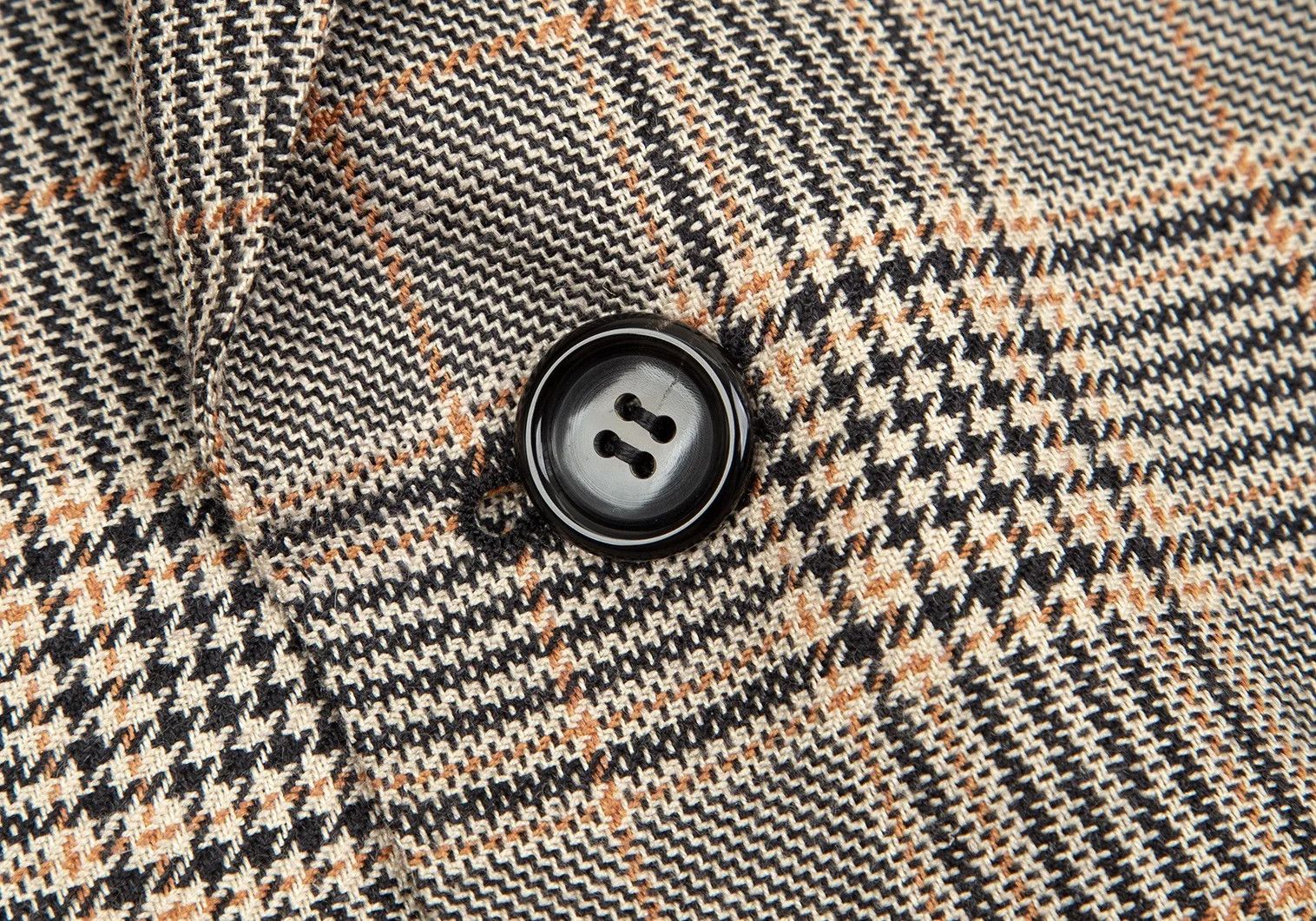 Junya Watanabe Glen Check 2B Tailored Jacket Beige Size S Size US S / EU 44-46 / 1 - 6 Thumbnail