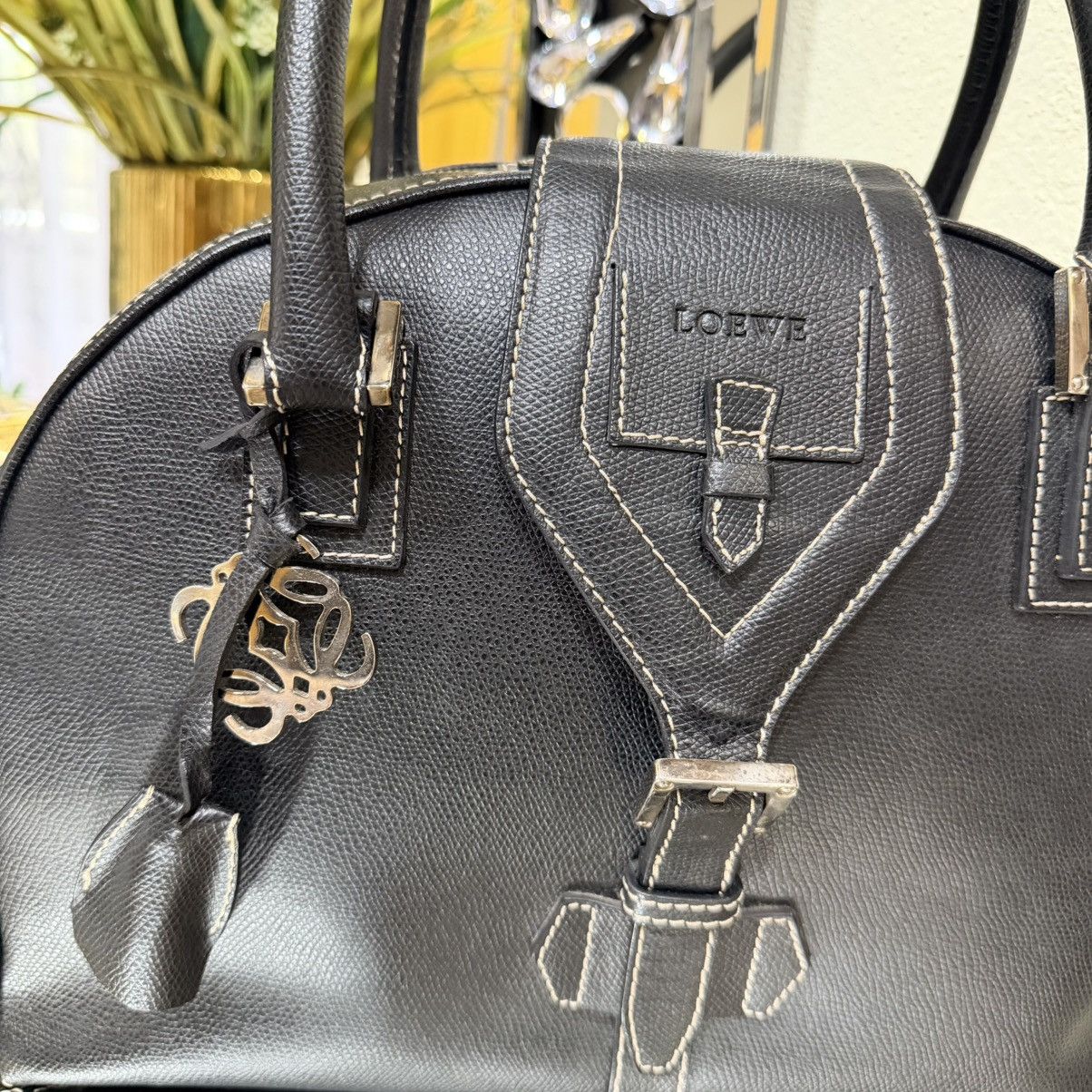Loewe Loewe Leather Black Shoulder Handbag Size ONE SIZE - 4 Thumbnail