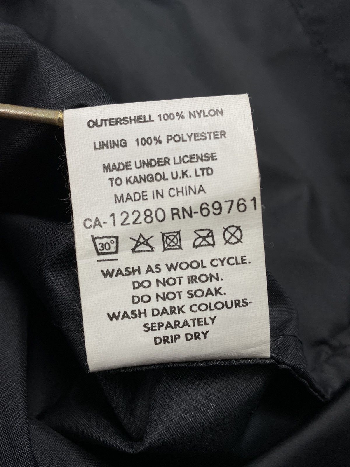 Kangol Vintage Kangol The United Kingdom Button Jacket Bomber Size US S / EU 44-46 / 1 - 15 Thumbnail
