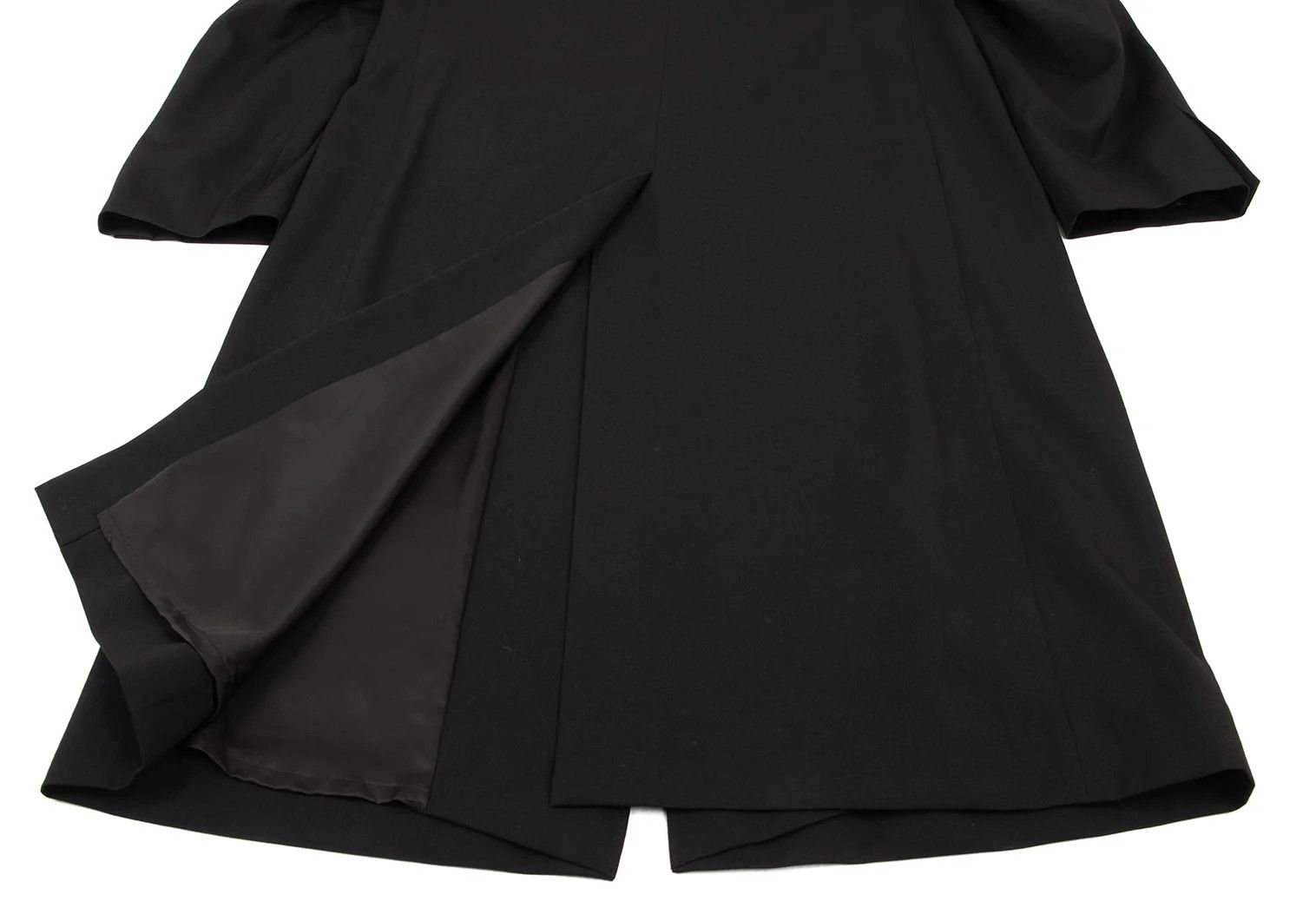 Yohji Yamamoto Yohji Yamamoto Wool Gabardine Layered Coat Size US S / EU 44-46 / 1 - 17 Thumbnail