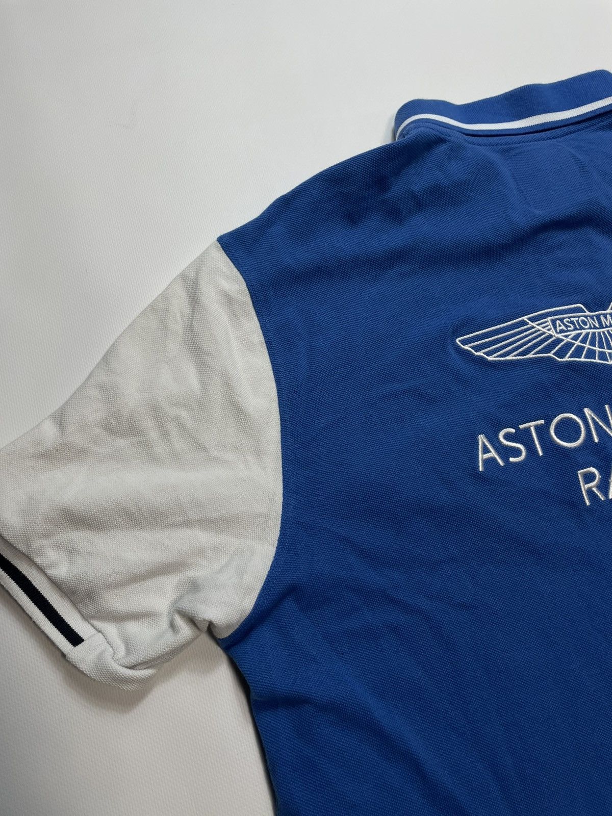 Hackett VINTAGE Hackett Aston Martin F1 Racing Polo XL Size US XL / EU 56 / 4 - 7 Thumbnail