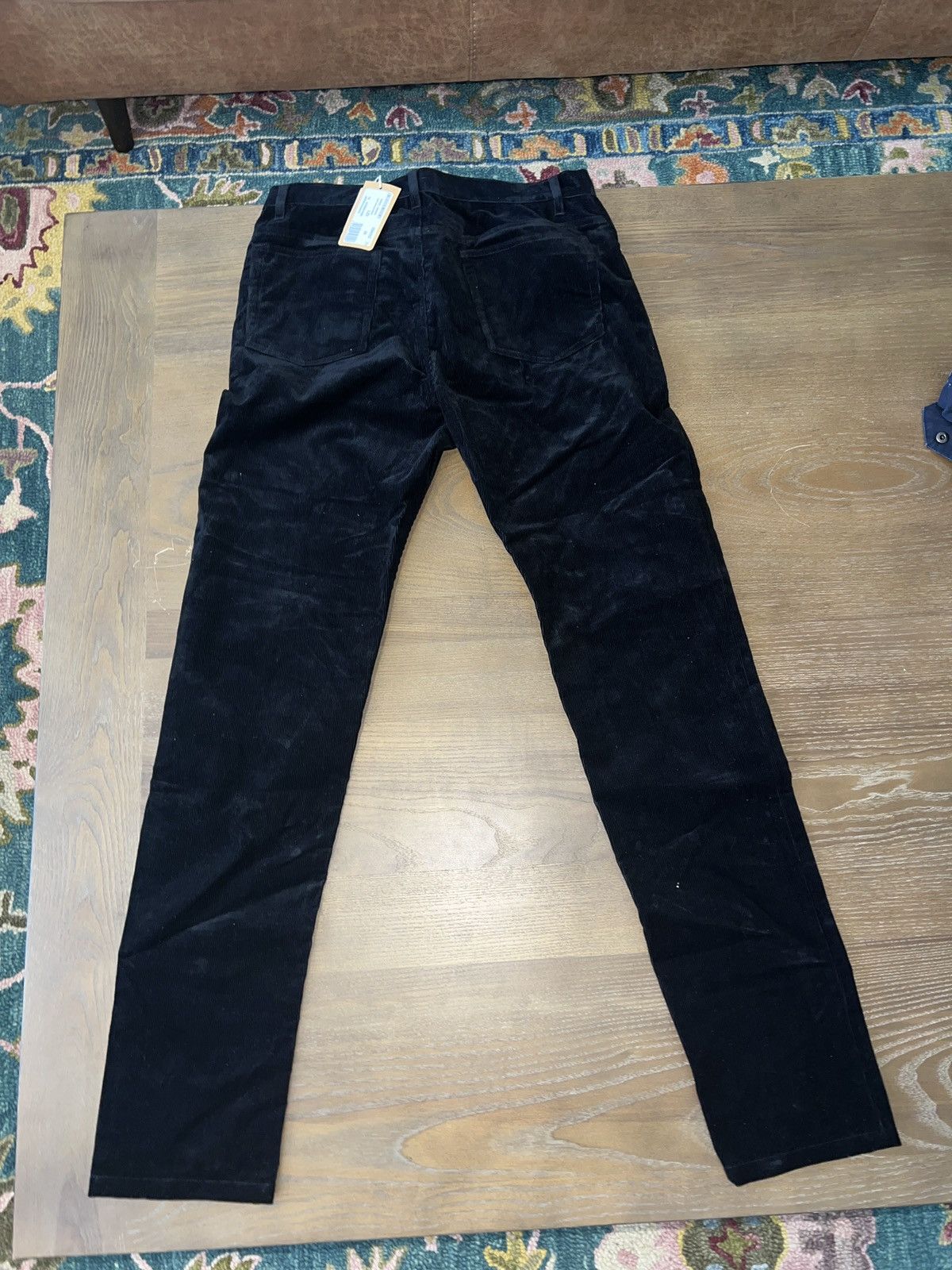 A.P.C. A.P.C. Black Corduroy Jeans – Made in Italy – New w/ Ta Size US 30 / EU 46 - 2 Thumbnail