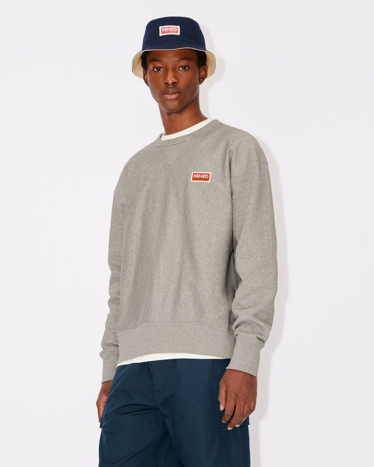 Kenzo 🔥 Kenzo Paris Oversized Sweatshirt — Grey Size S Size US S / EU 44-46 / 1 - 3 Thumbnail