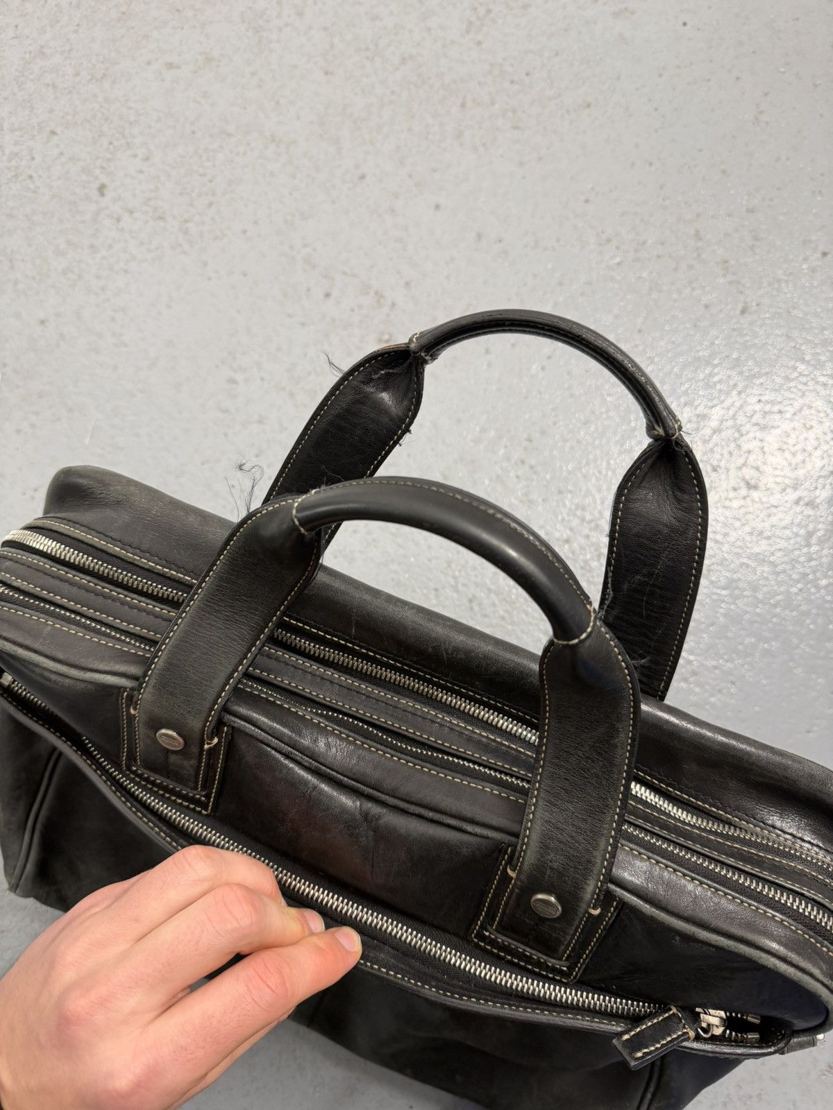 Coach Avant-garde Coach Dense Leather Handbag Size ONE SIZE - 12 Thumbnail