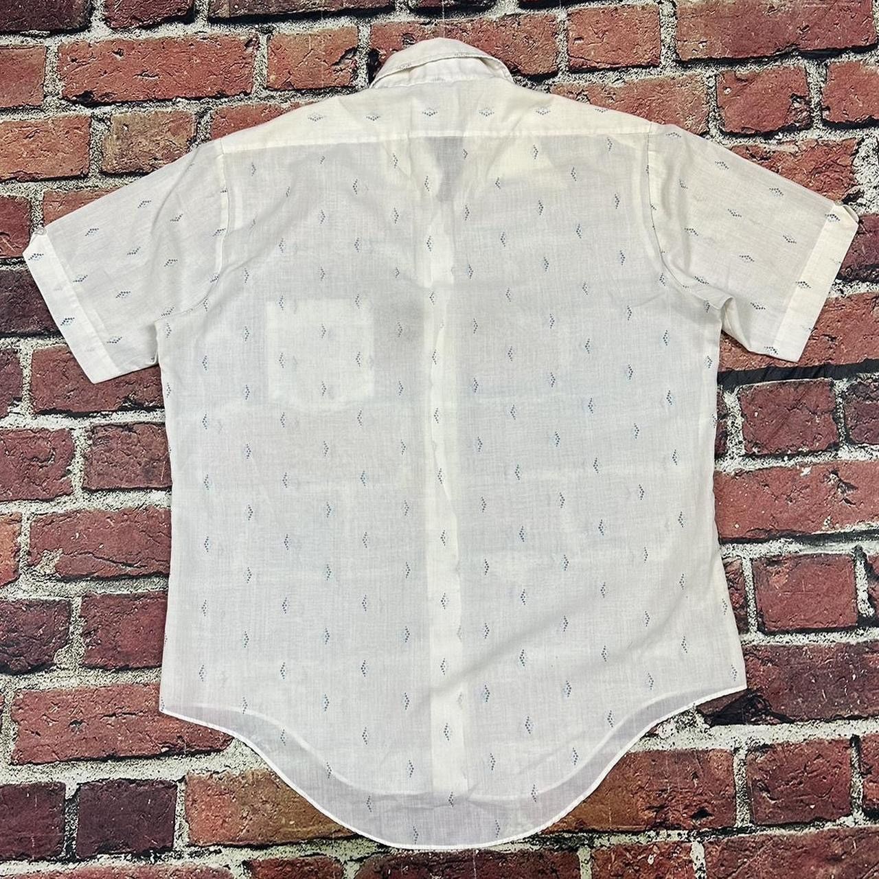 Vintage Vintage Cavalier Button Up Shirt AOP 60s Point Collar Size US L / EU 52-54 / 3 - 2 Thumbnail