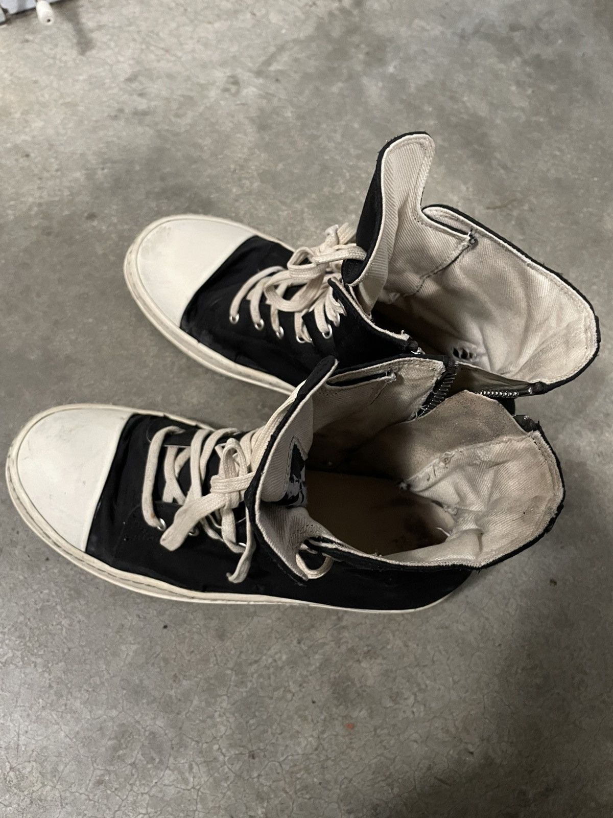 Rick Owens 1/1 nettspend autographed rick owen ramones in the world Size US 10 / EU 43 - 9 Thumbnail