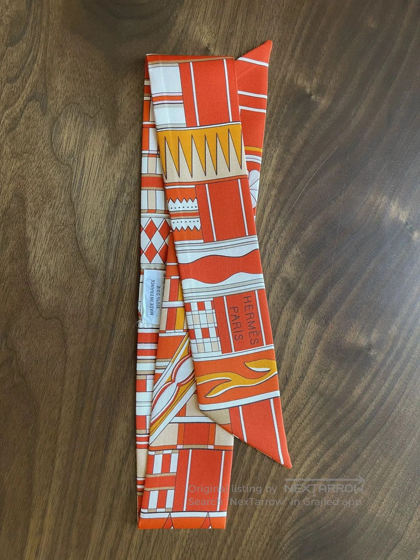 Hermes Hermès Twilly Scarf. Size ONE SIZE - 2 Thumbnail