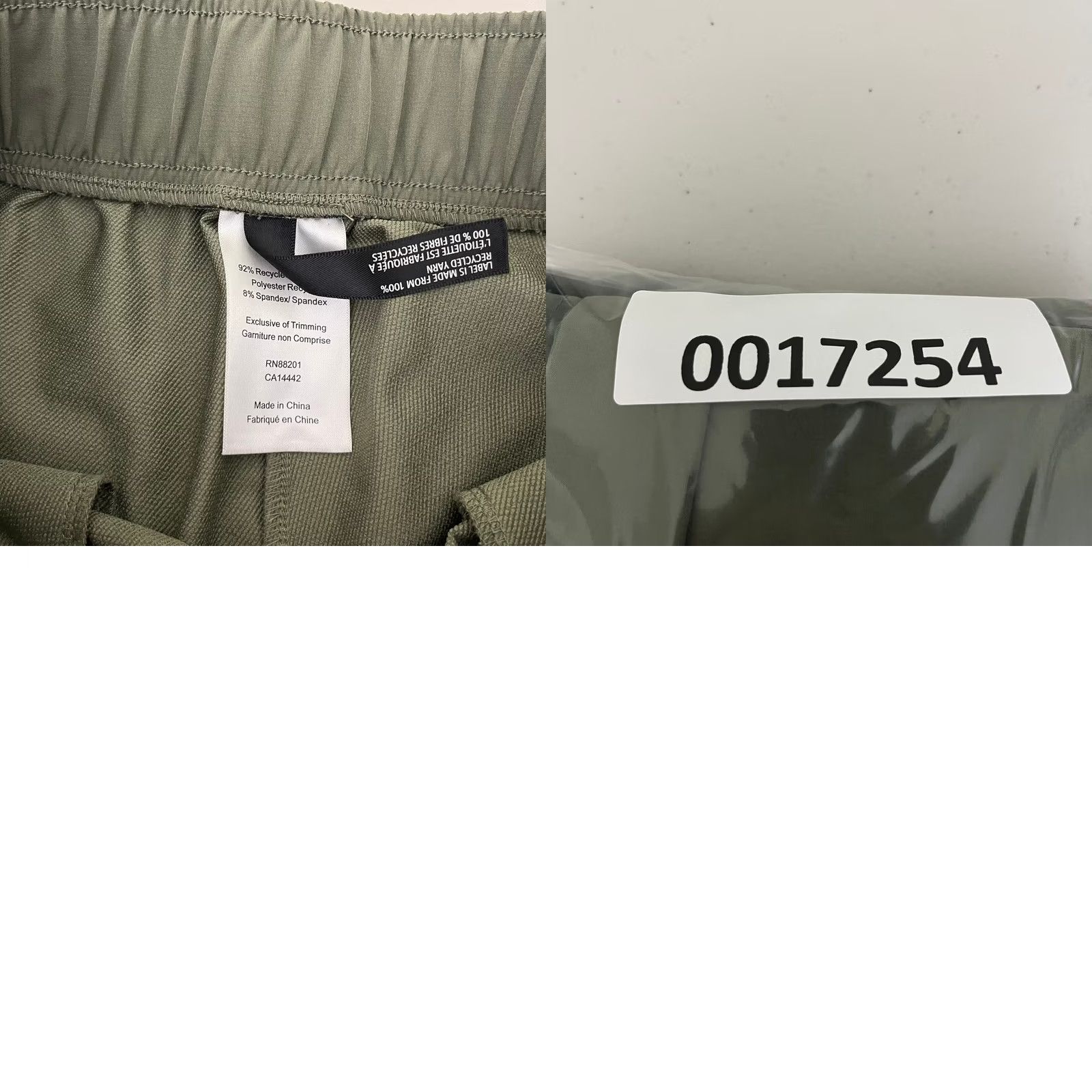Olive Mondetta Womens Jogger Pants Green Size S Cargo Elastic Waist Active Size 28" / US 6 / IT 42 - 9 Thumbnail
