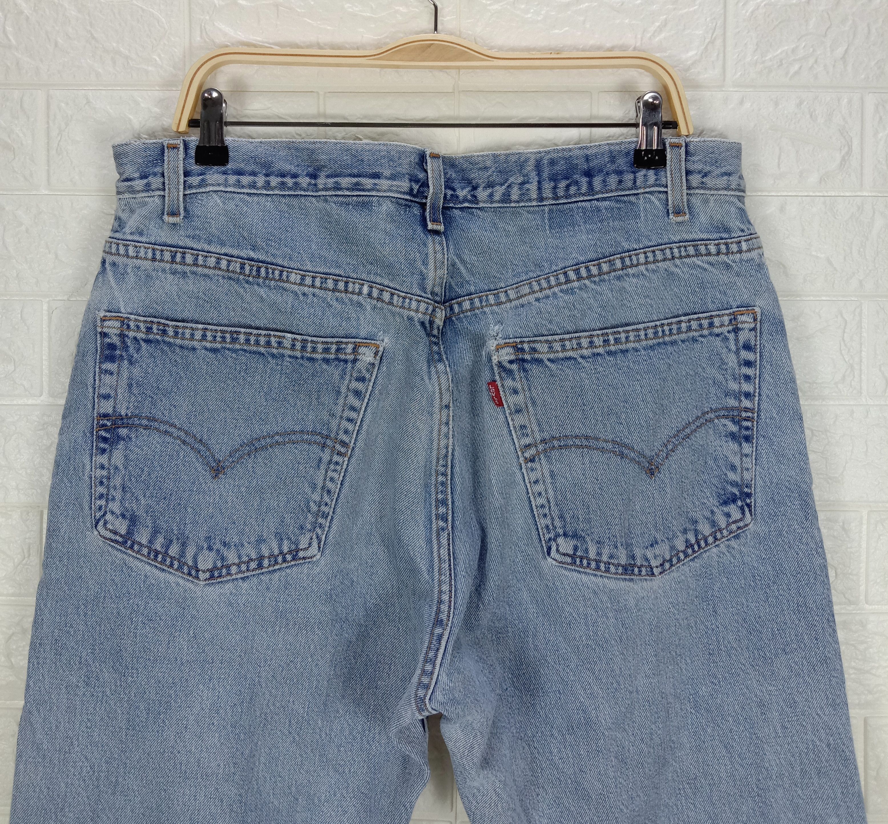 Levi's Vintage Levi's 505 Jeans Light Wash Regular Fit Denim Size US 36 / EU 52 - 6 Thumbnail