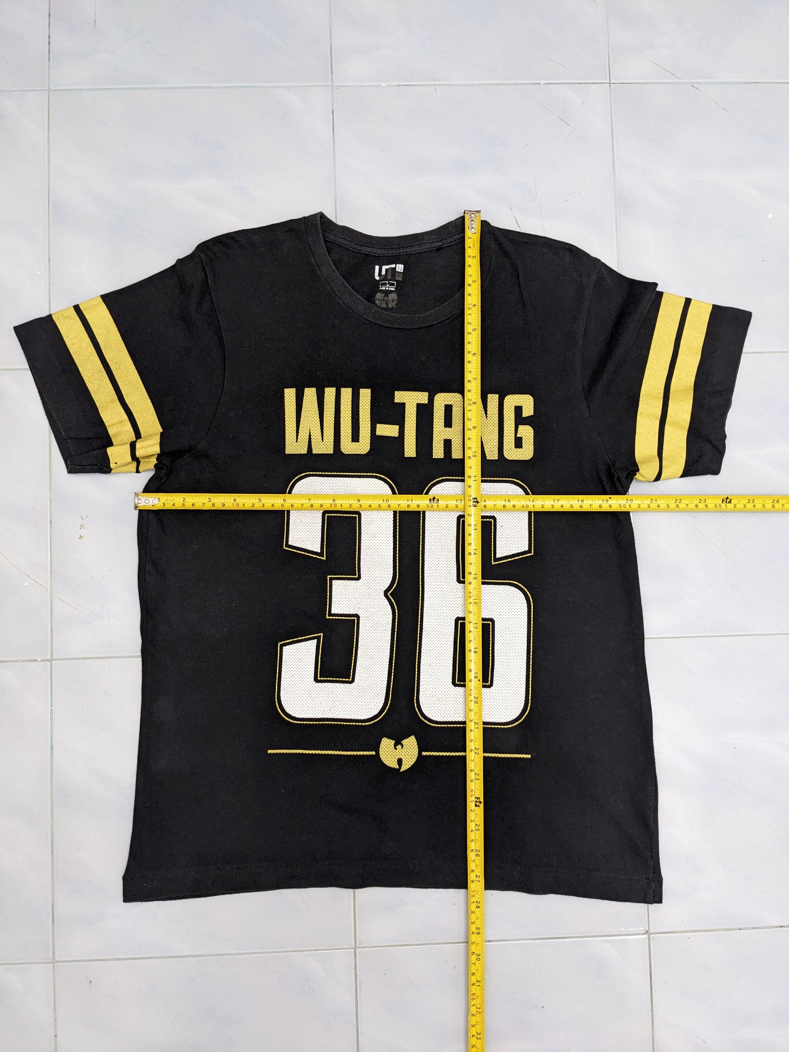 Wu-Tang Clan Japanese Brand Uniqlo X Wu-Tang Tshirt Size US L / EU 52-54 / 3 - 5 Thumbnail