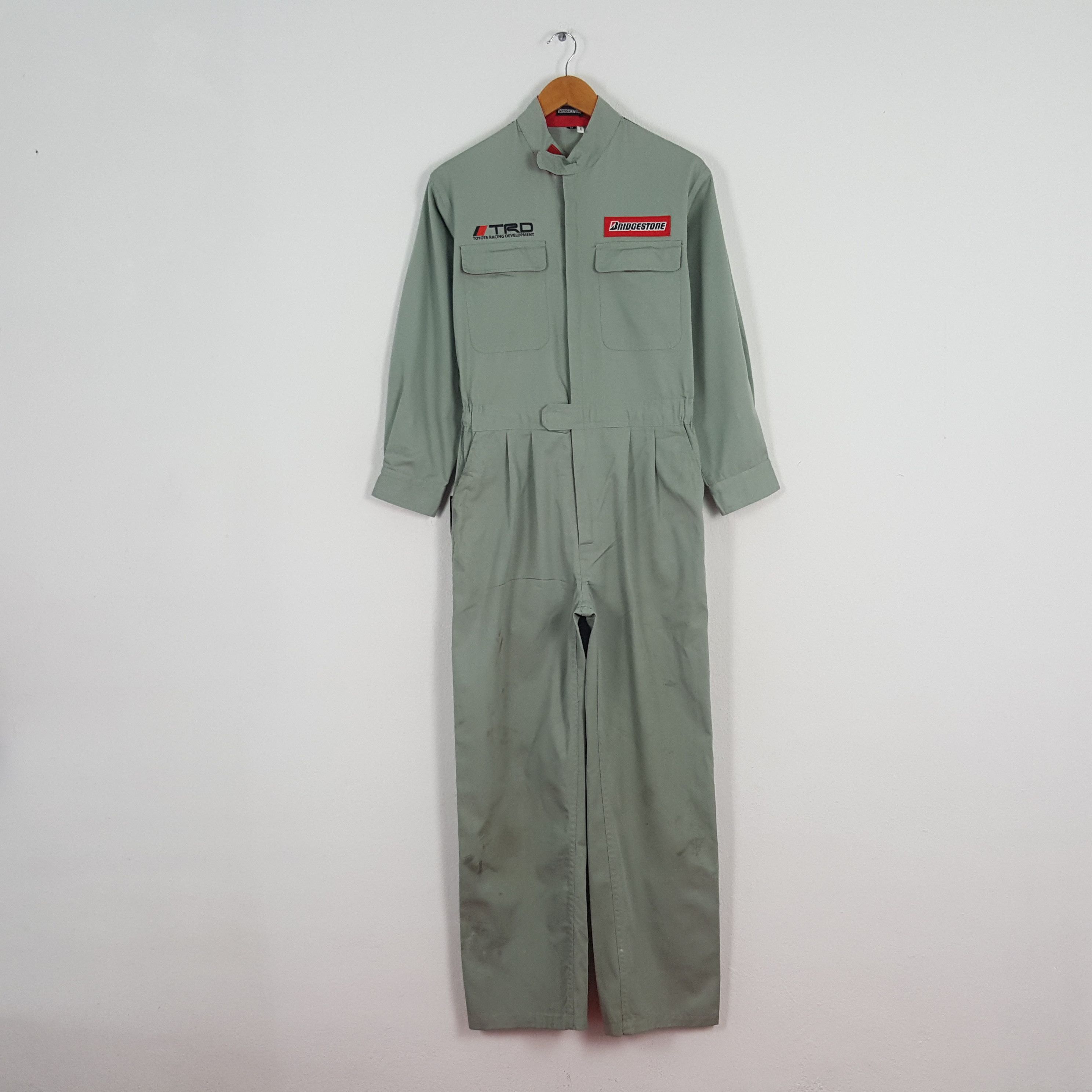 Vintage Vintage Toyota Racing Development TRD Japan Coverall Jacket Size US S / EU 44-46 / 1 - 4 Thumbnail