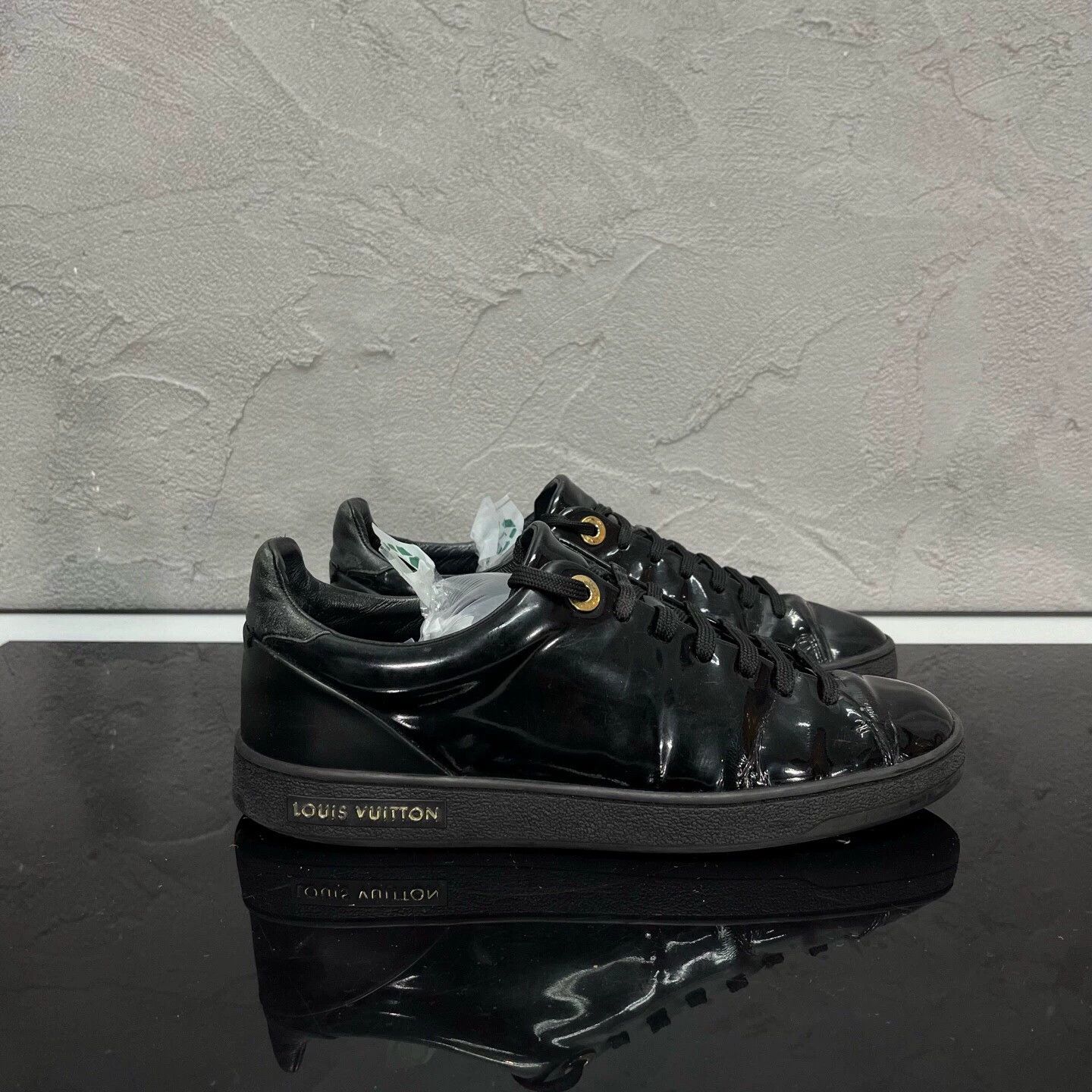 Louis Vuitton LV patent leather sneakers 99 new 37 EU Size US 6 / IT 36 - 3 Thumbnail
