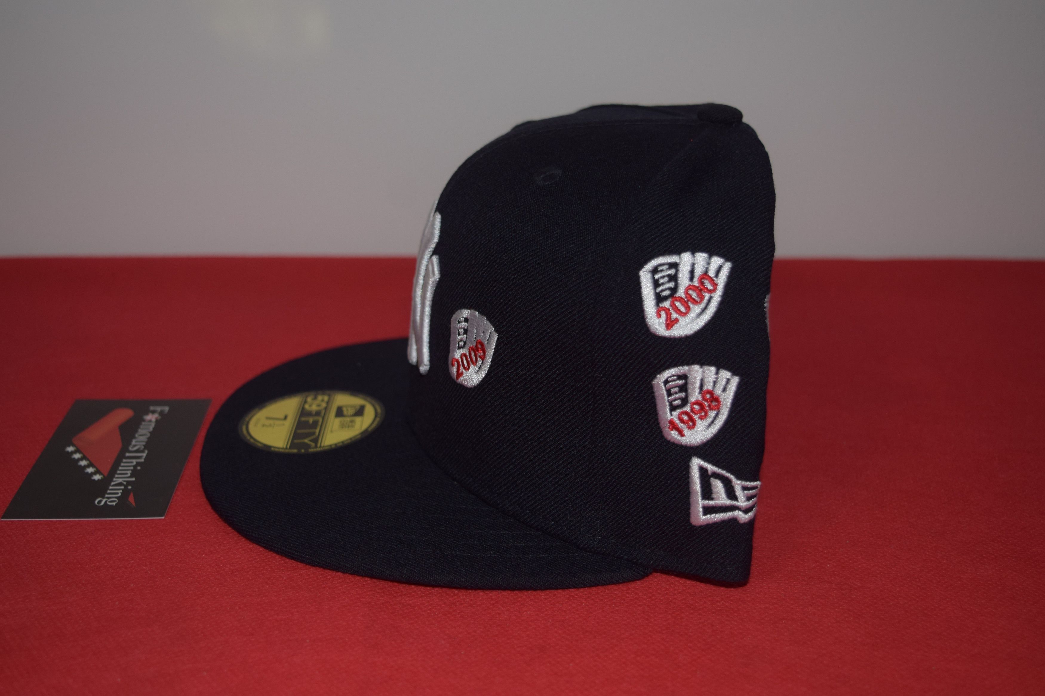 New Era Spike Lee X New Era Yankees Glove Fitted Hat 59Fifty Size ONE SIZE - 4 Thumbnail