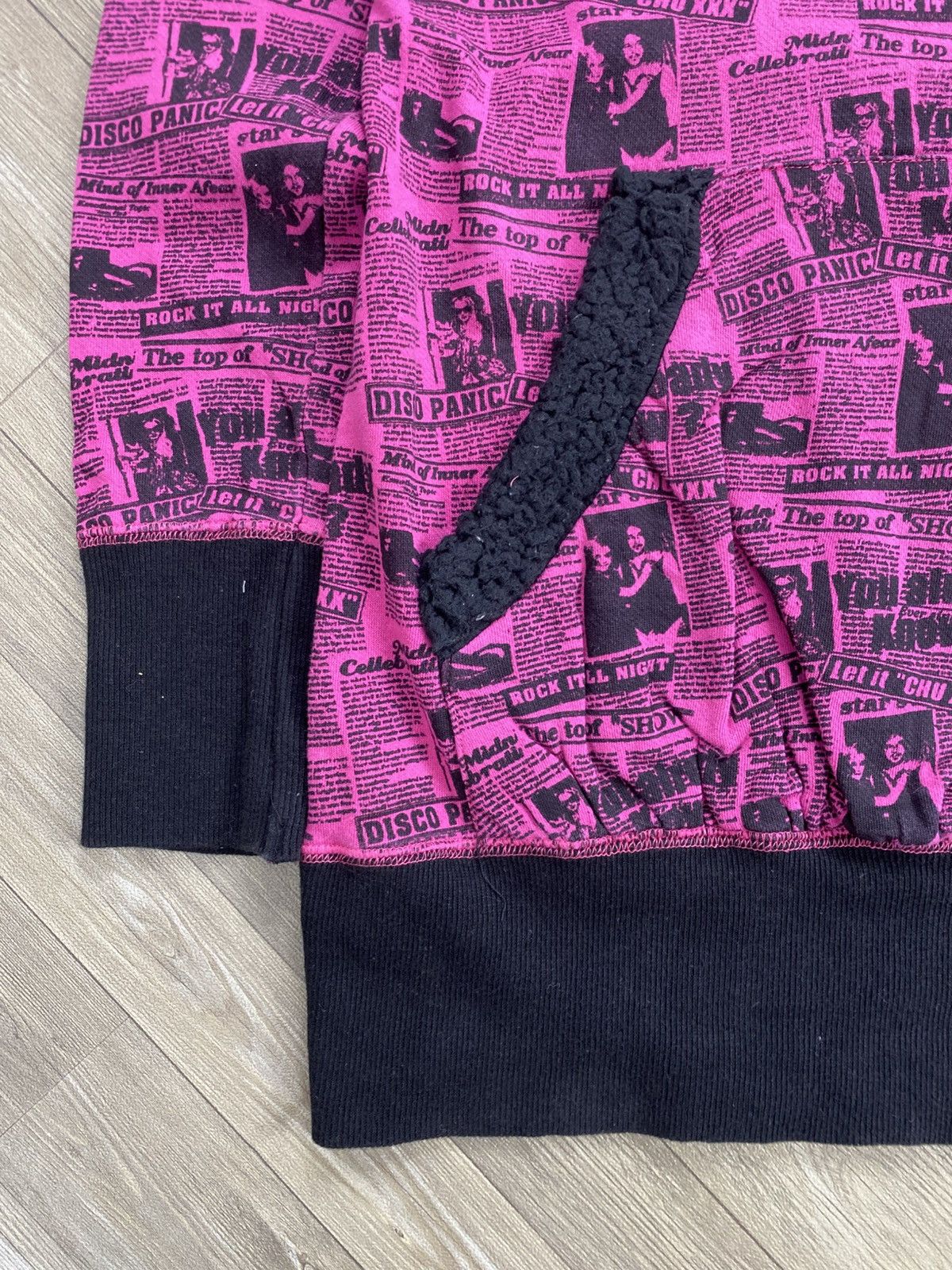 Japanese Brand 2000s ChuXXX Grunge Gothic Ifsixwasnine Lgb Style Fur Hoodie Size US S / EU 44-46 / 1 - 4 Thumbnail