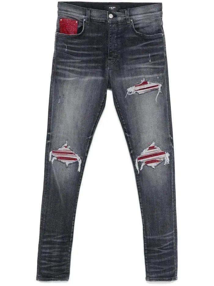 Amiri o1orln0326 MX1 Jeans in Black Size US 37 - 1 Thumbnail