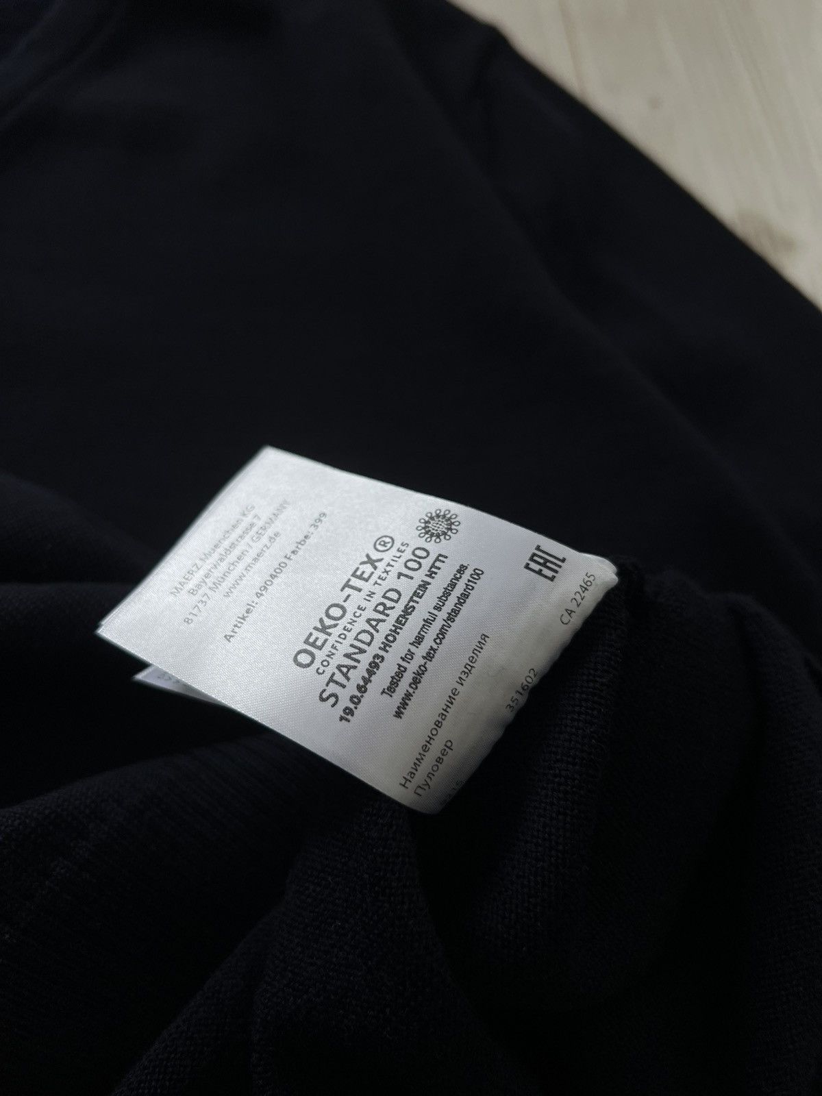 Japanese Brand Vintage Maerz Munchen V-neck Sweater Sweatshirt 52 Size Knit Size US L / EU 52-54 / 3 - 11 Thumbnail