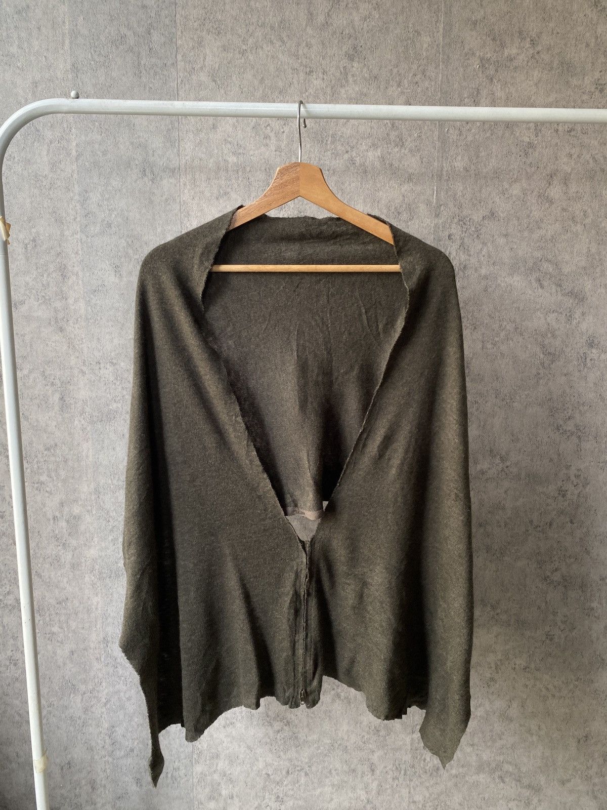 GOA Goa Wool Cardigan Over Size Size US XXL / EU 58 / 5 - 1 Thumbnail