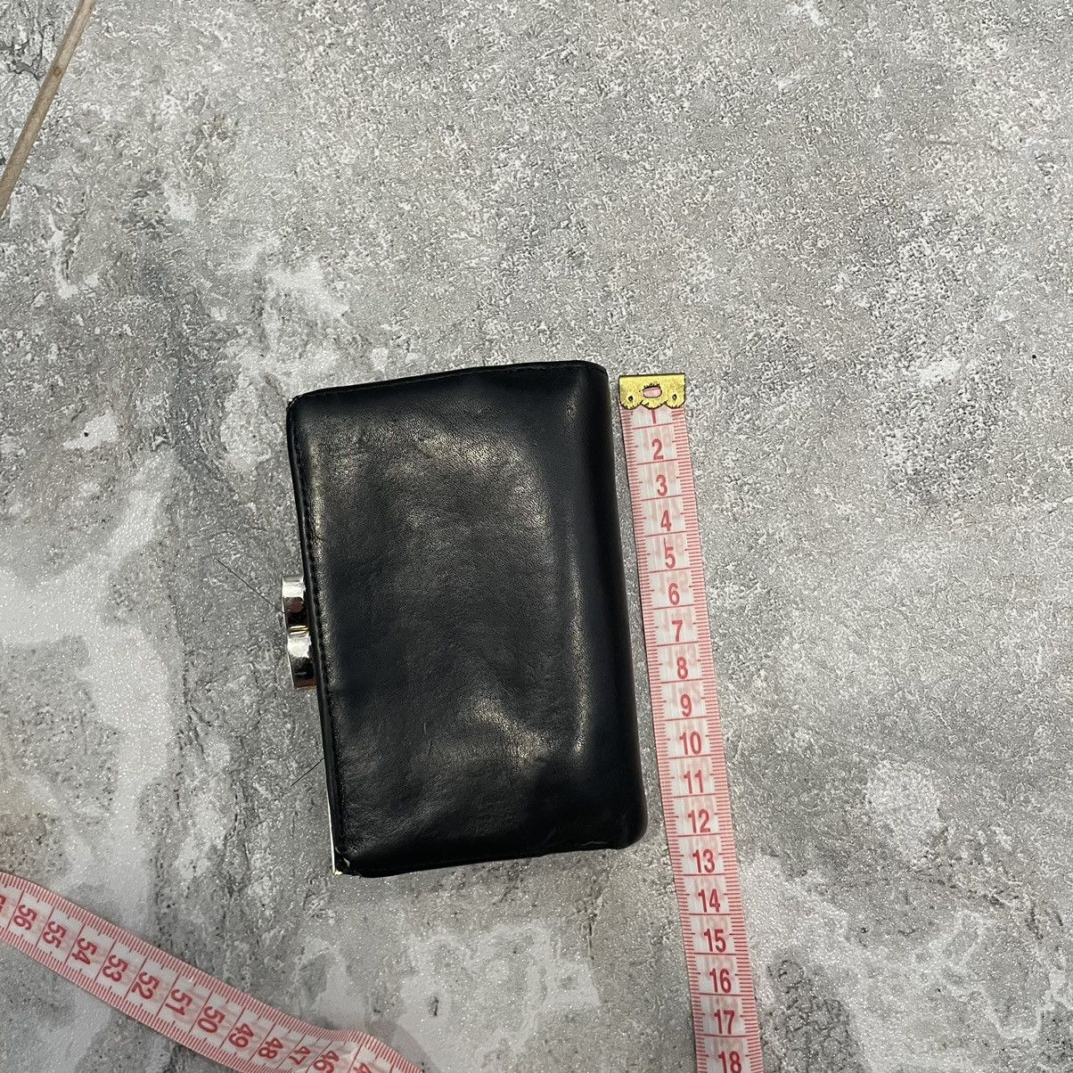 Dolce & Gabbana × Vintage RARE Dolce & Gabbana Steel Logo Vintage Leather Wallet 90s Size ONE SIZE - 5 Thumbnail