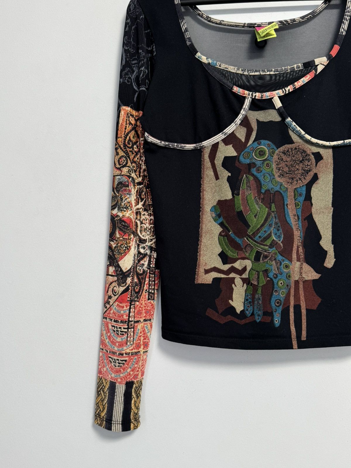 Other Save the Queen Y2K vintage Style Long Sleeve Size XL / US 12-14 / IT 48-50 - 4 Thumbnail