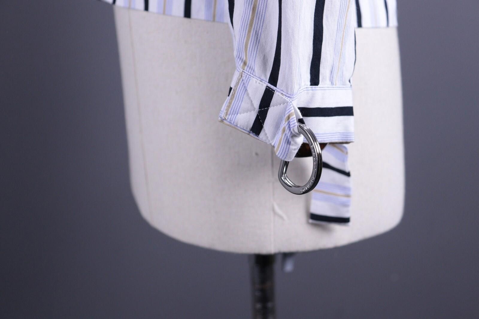 Designer Claudie Pierlot Paris White Lagenlook Blouse Shirt Sz 36 / S Size S / US 4 / IT 40 - 7 Thumbnail