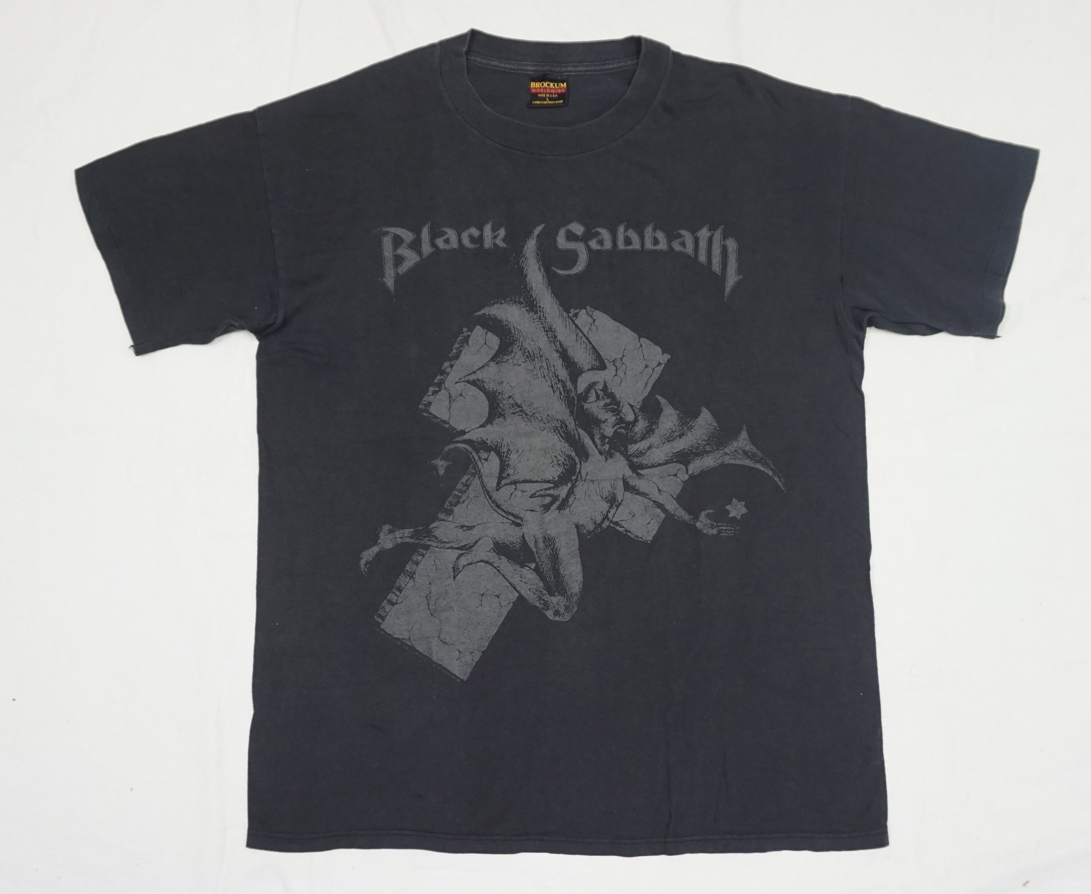 トップス Black Sabbath Cross Purpose Bootleg Tee Black Sabbath - Cross Purposes Tour T-shirt HeavyRoxx.com