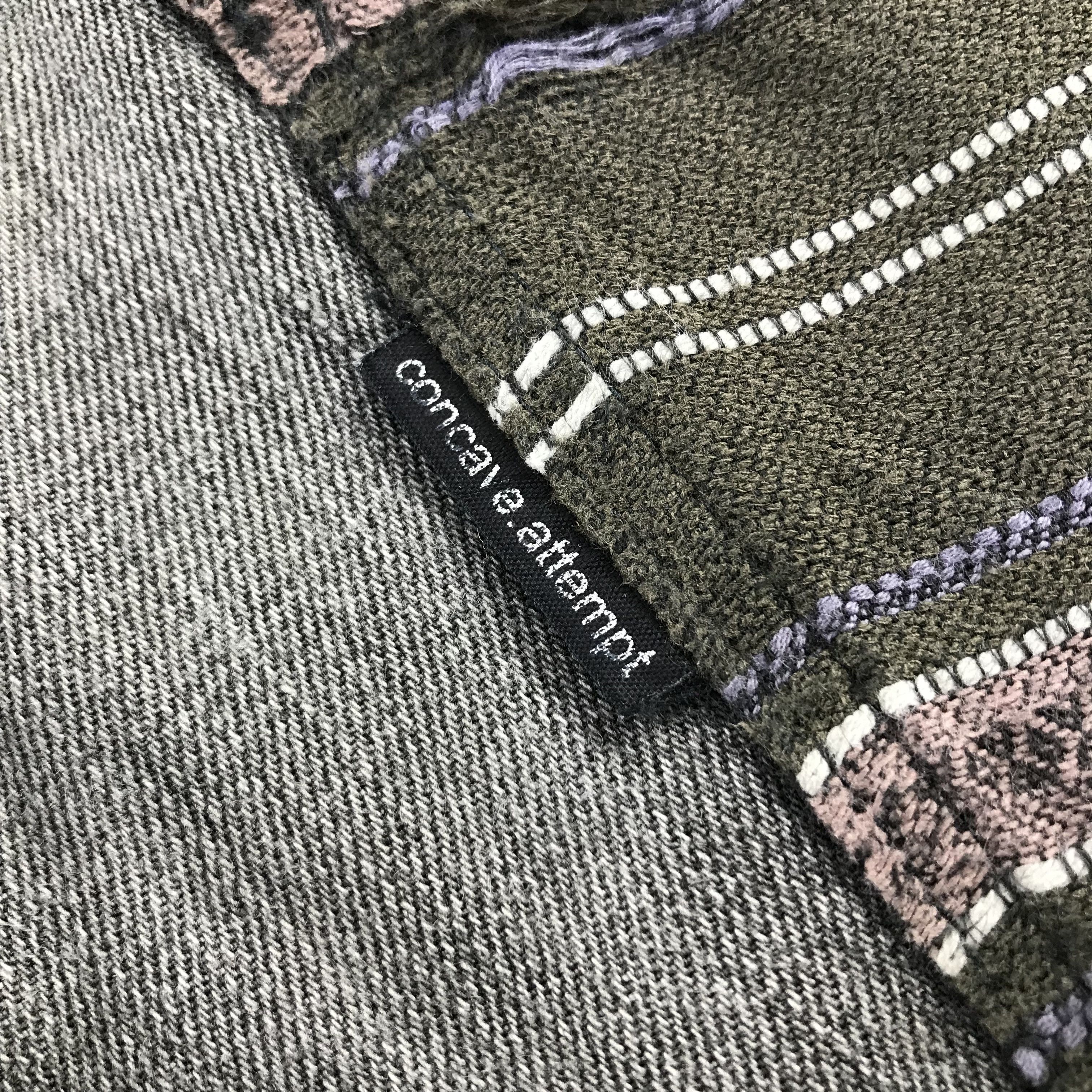 Japanese Brand Jpaanese Brand Concave Jeans Faded Gray Denim Jeans KJ3443 Size US 35 - 9 Thumbnail