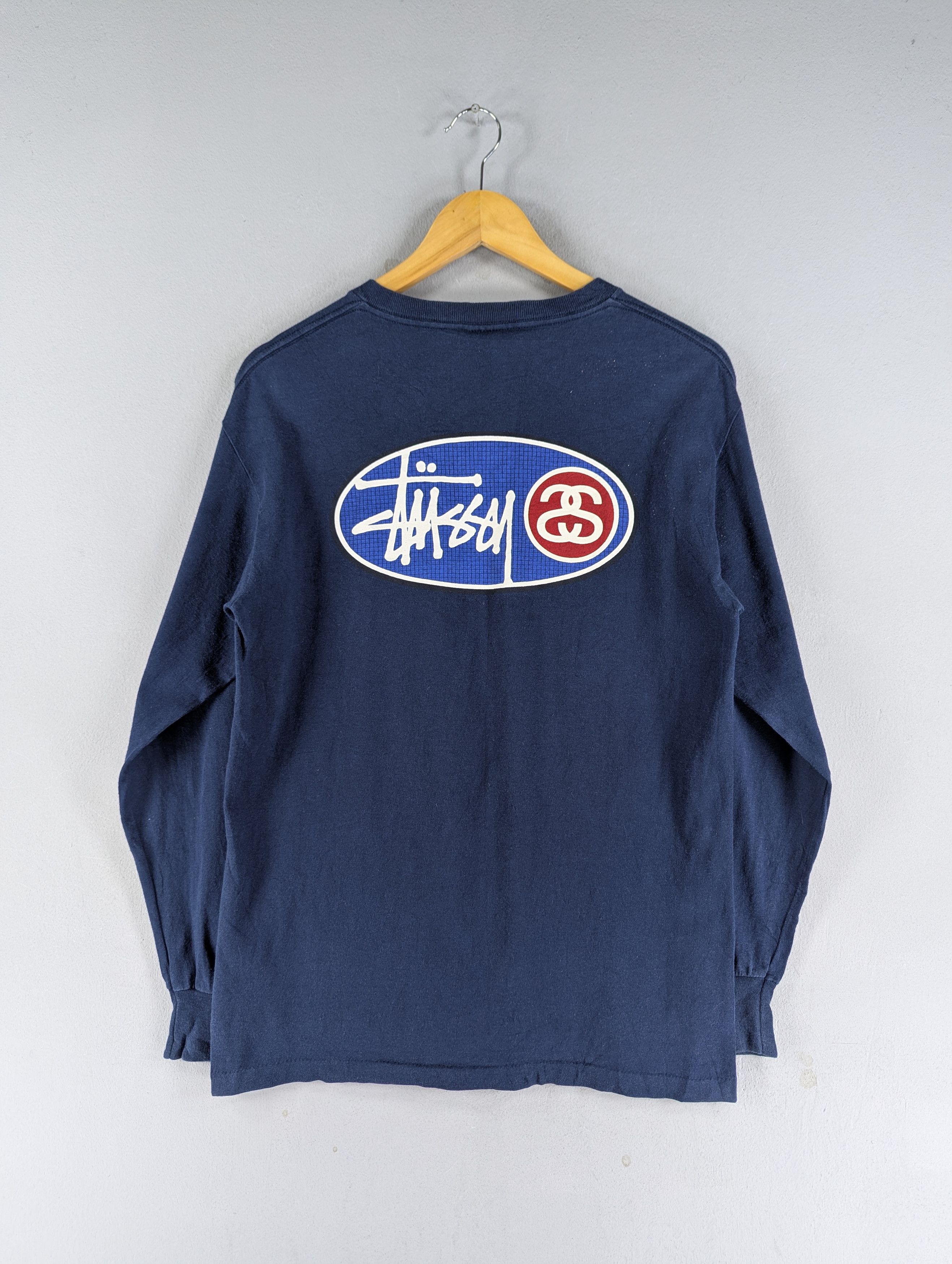 Made In Usa × Stussy × Vintage 90s Vintage STUSSY Long Sleeve T