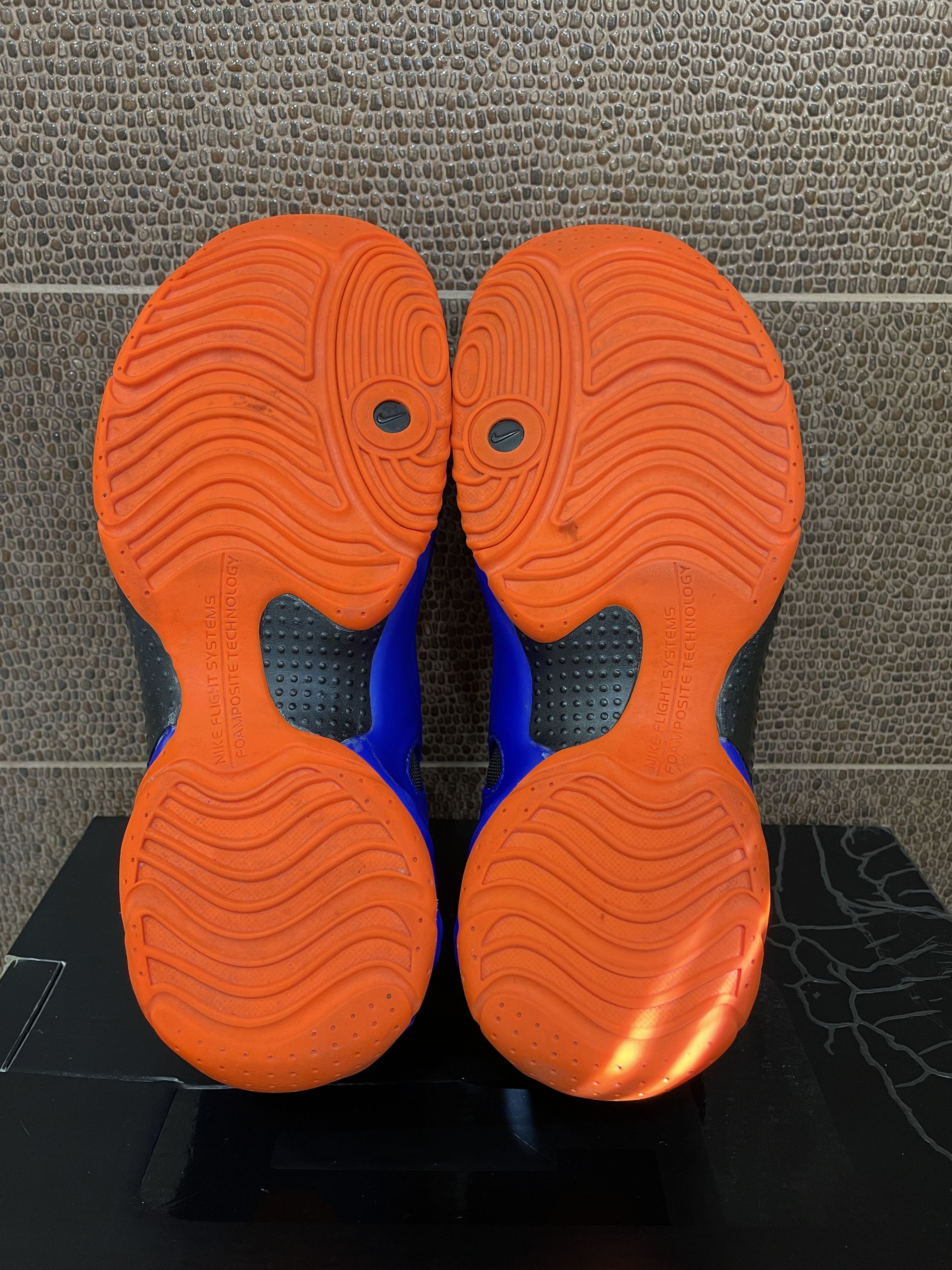 Nike Nike Air Flightposite Blue Zoom 1 Sneakers Jordan Shoes Max Size US 8 / EU 41 - 7 Thumbnail