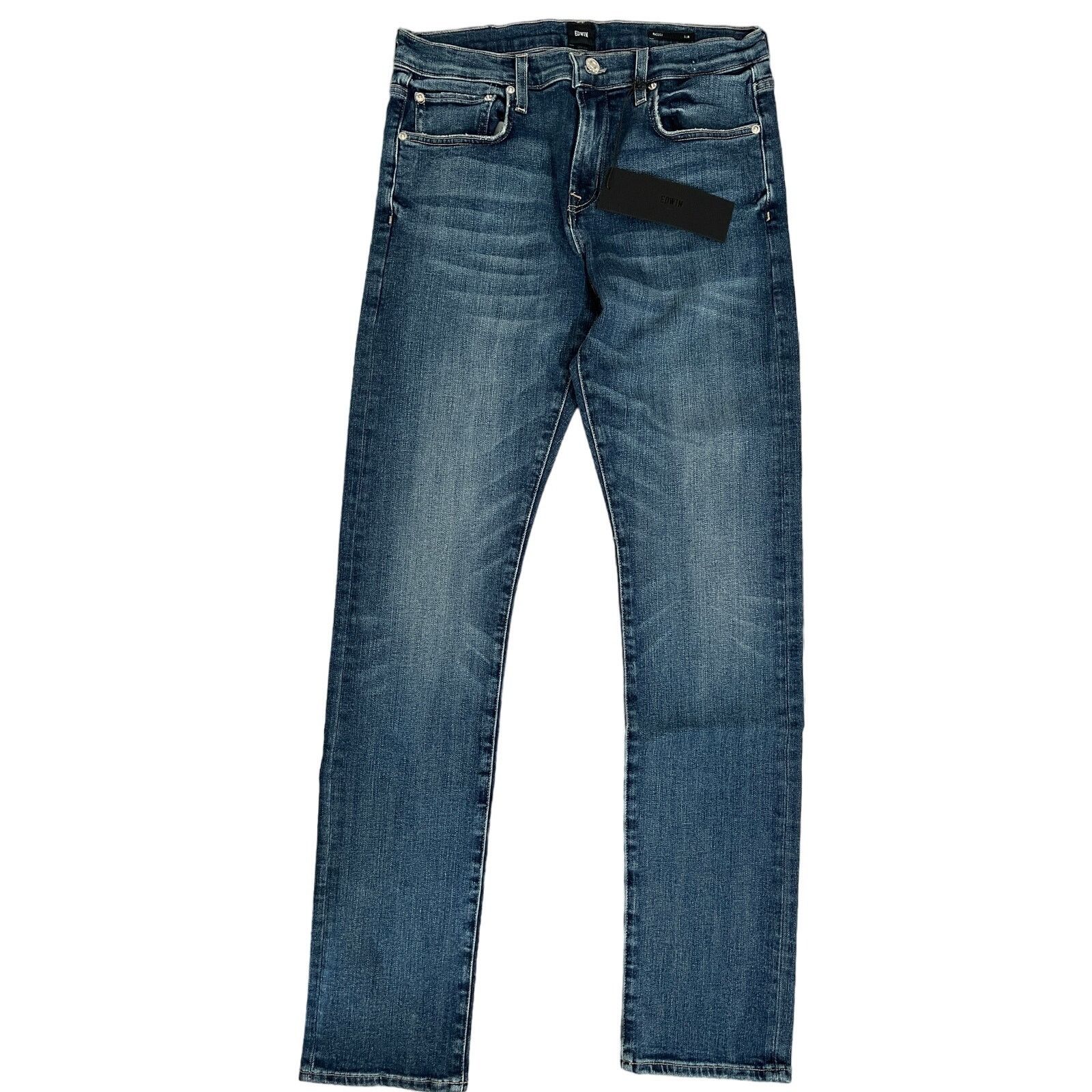 Edwin Edwin Denim Maddox Slim Jeans Shelter Sz 29 33" Inseam $208 Size US 29 - 1 Thumbnail