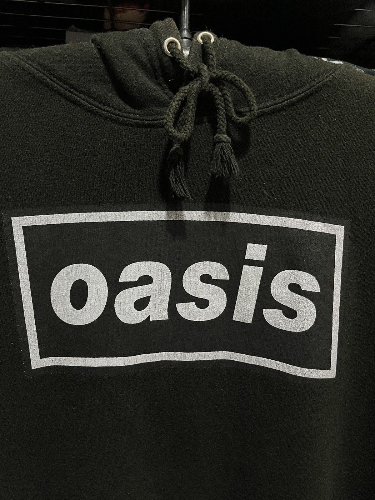 Band Tees × Vintage Oasis Brit Rock Band Classic Logo Hoodie Size US XS / EU 42 / 0 - 2 Thumbnail