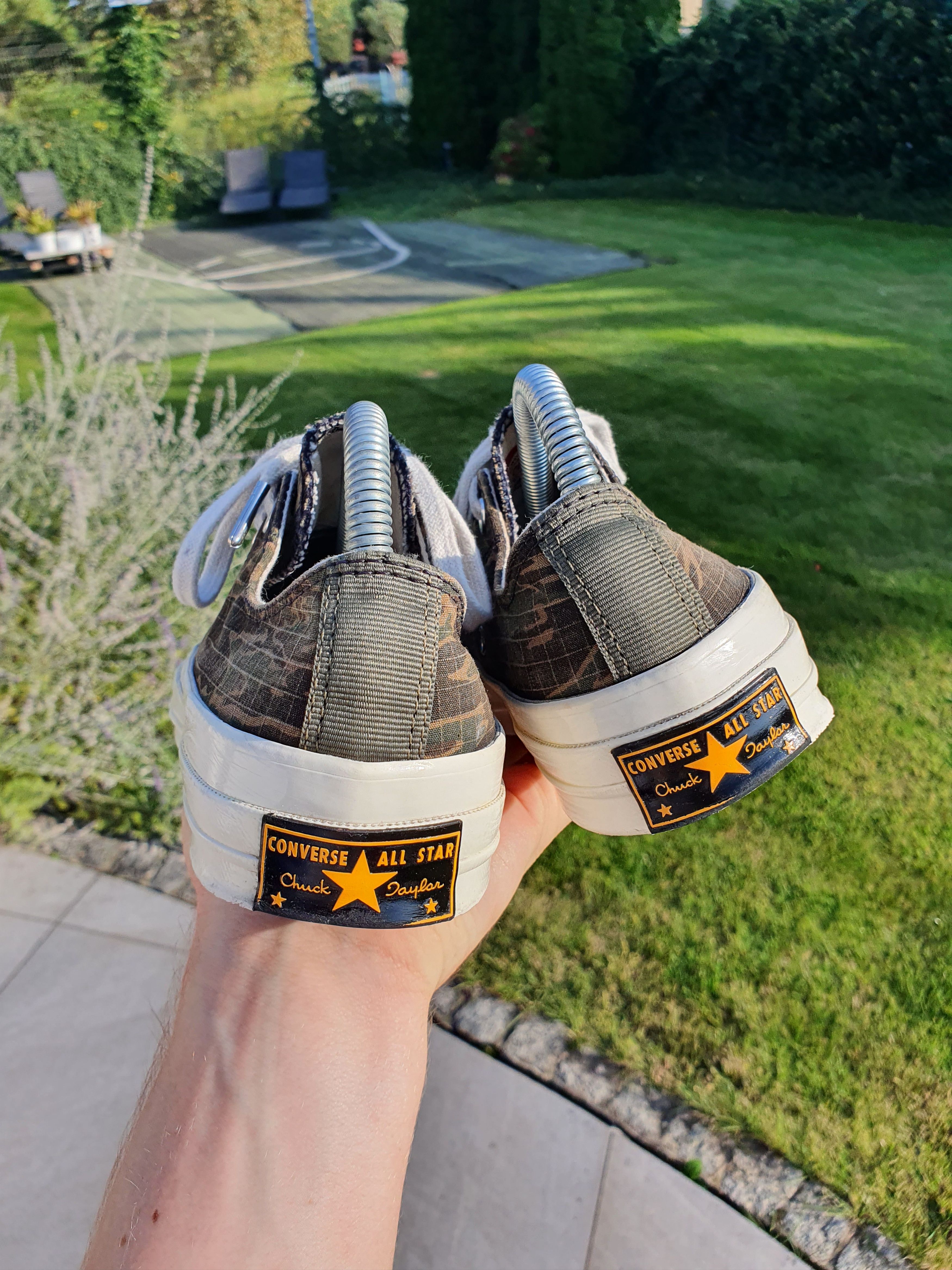 Carhartt × Carhartt Wip × Converse 2017 Converse Chuck 70 x Carhartt WIP Rare Camo Vintage Size US 7 / IT 37 - 3 Thumbnail
