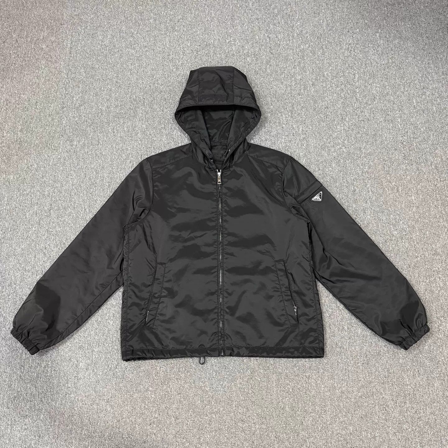 Prada Prada New Black Triangle Logo Padded Jacket Unworn XL Size US XL / EU 56 / 4 - 1 Thumbnail
