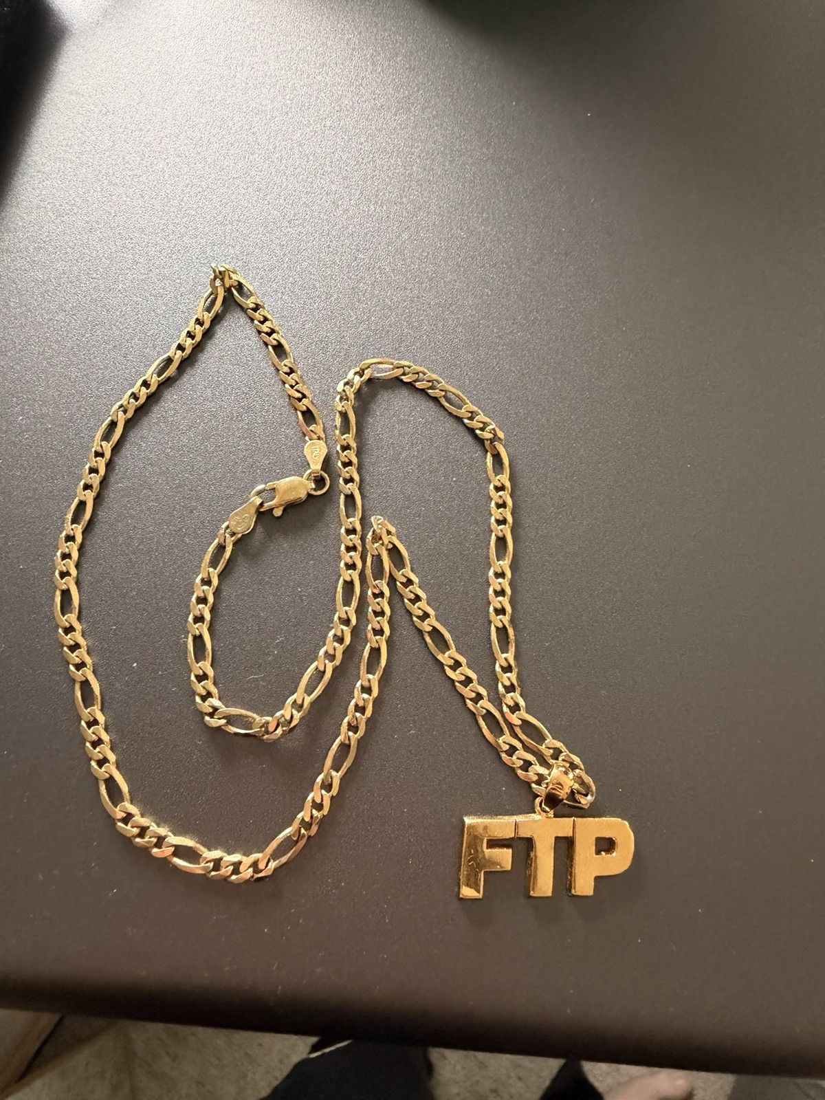 Fuck The Population × G59 Records FTP Gold Microplated Chain / Pendant Size ONE SIZE - 2 Thumbnail