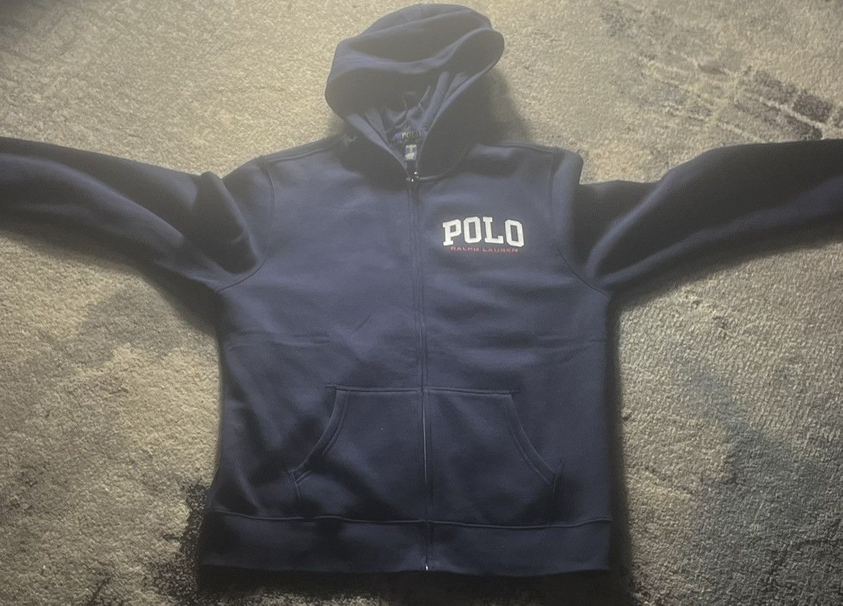Polo Ralph Lauren Polo Ralph Lauren Navy Blue Zip-up Size US S / EU 44-46 / 1 - 3 Thumbnail