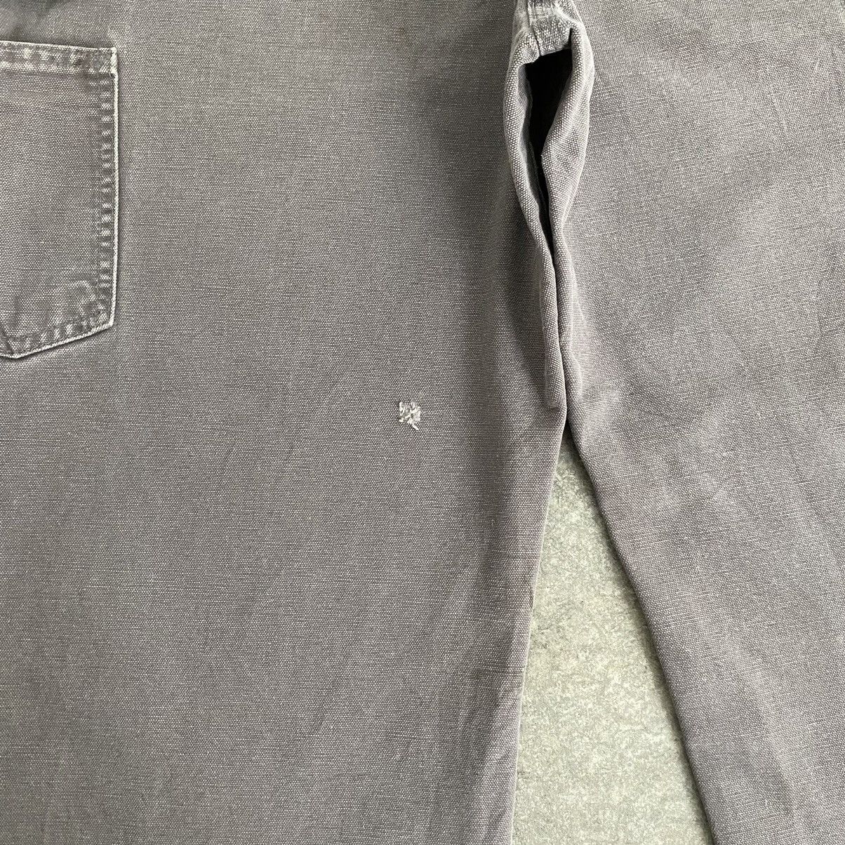 Carhartt Vintage Carhartt Faded Charcoal Grey Ripped Carpenter Pants Size US 34 / EU 50 - 20 Thumbnail