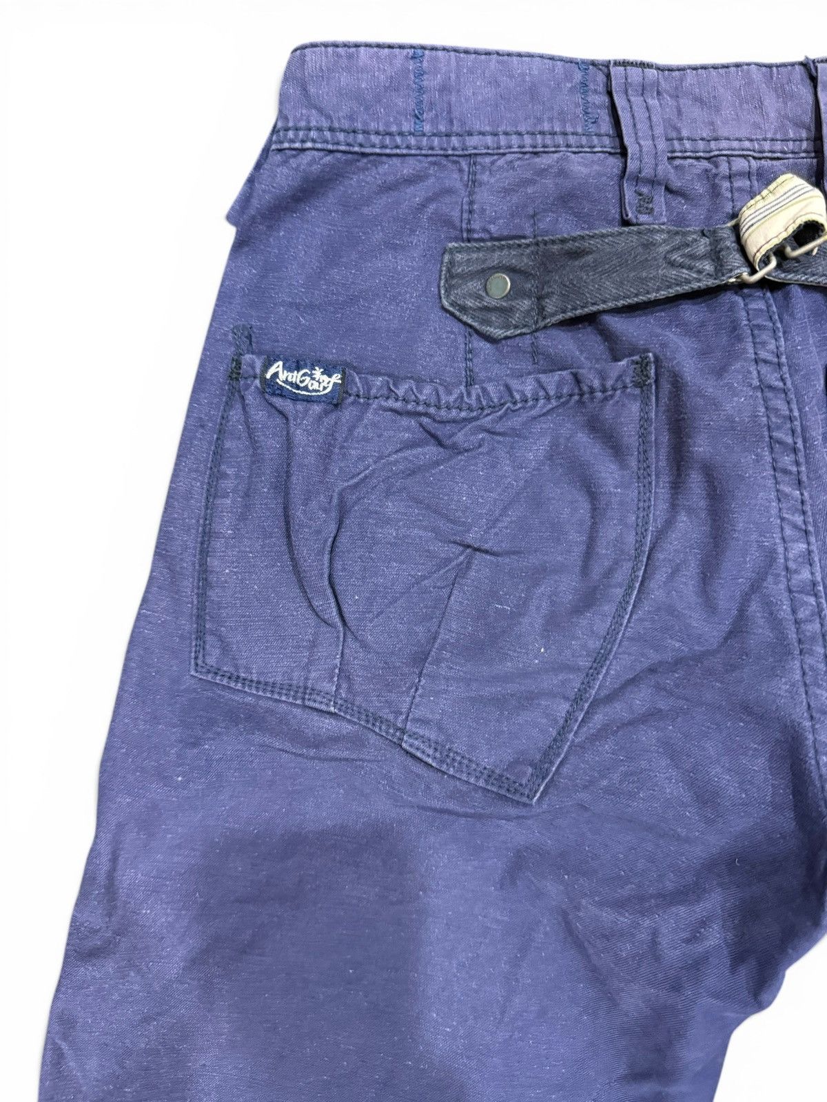 Japanese Brand JAPAN BRAND Antgauge Fourmimesure Navy Casual Pants Size US 27 - 7 Thumbnail