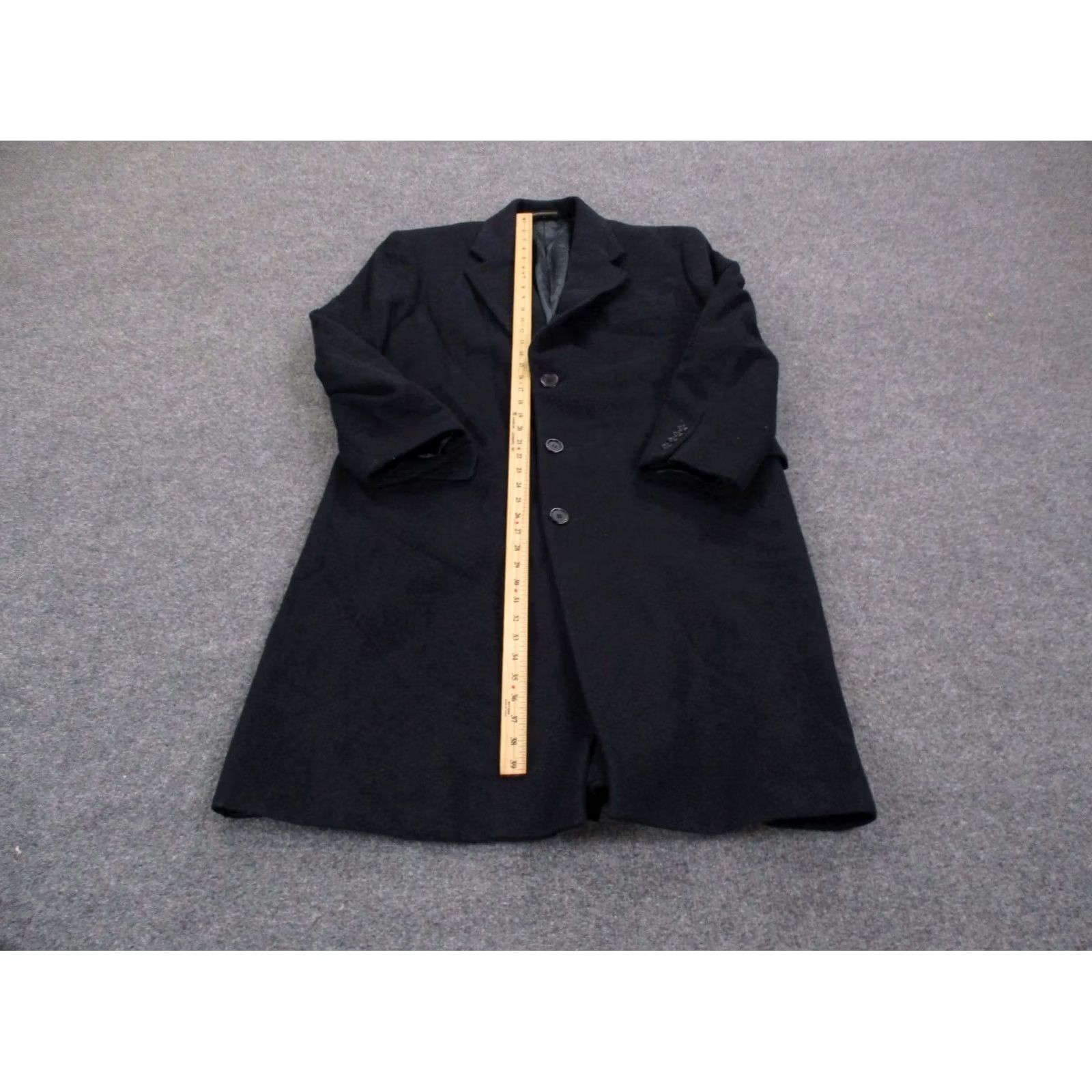 Ralph Lauren Ralph Lauren Coat Mens 42 L Navy Blue Wool Sailor Barn Coat Polo University Club Coat Men 42 Blue Wool Casual Windproof Winter 90s Mens Size US XL / EU 56 / 4 - 3 Thumbnail