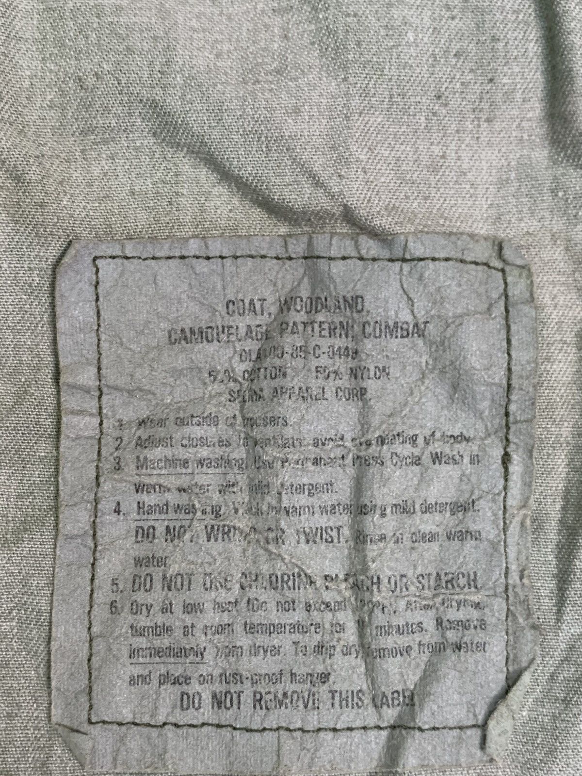 Other Rare Design Vintage US Army M-65 Woodland Camo Field Jacket Size S / US 4 / IT 40 - 5 Thumbnail