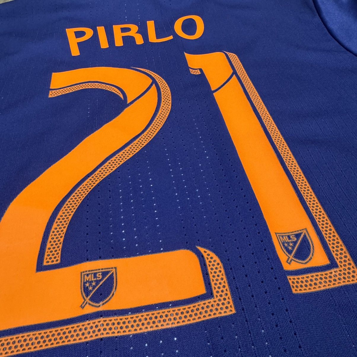 Adidas New york city 15/16 player issue away shirt #21 Pirlo Size US M / EU 48-50 / 2 - 5 Thumbnail