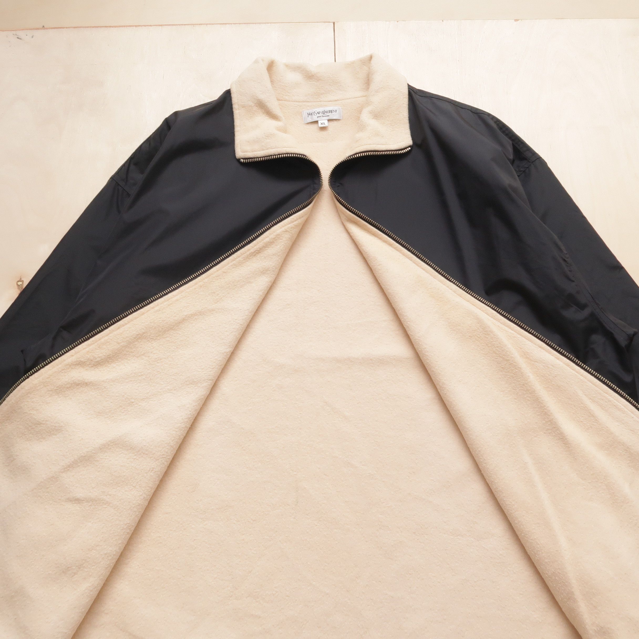Yves Saint Laurent Yves Saint Laurent YSL Pour Homme Big Logo Jacket Size US XL / EU 56 / 4 - 11 Thumbnail