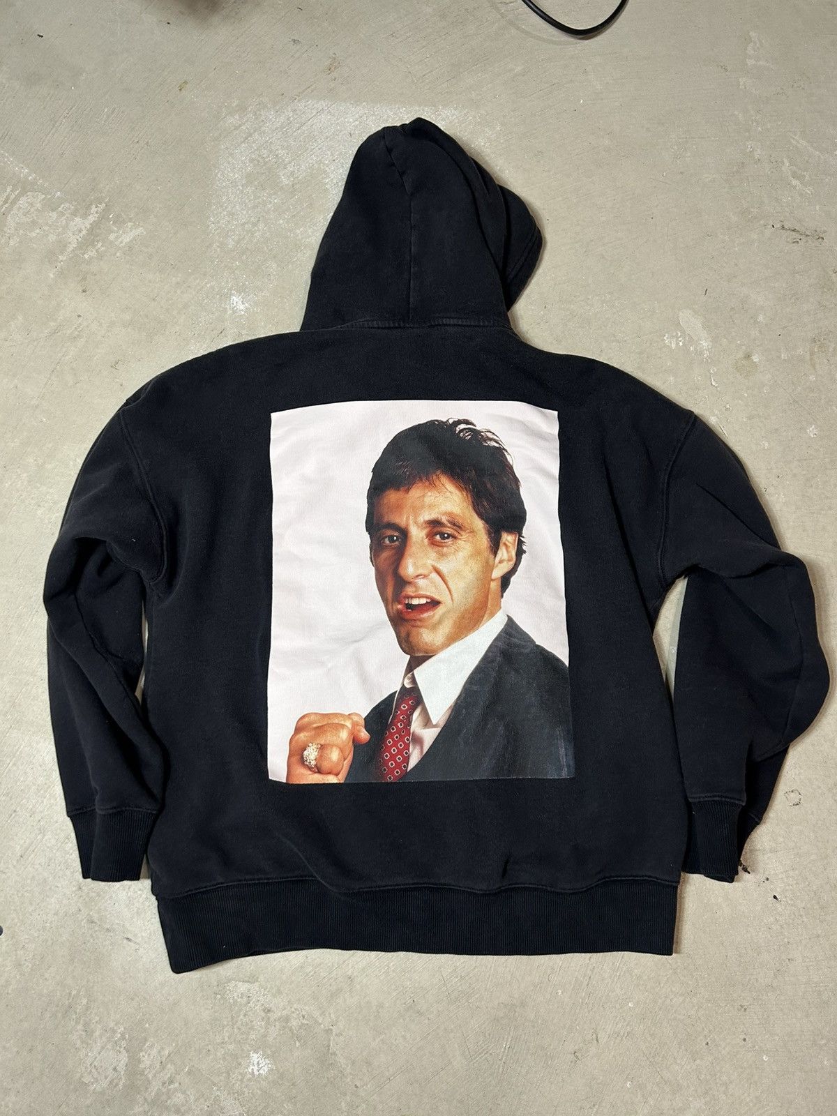 H&M H&M Scarface tony montana hoodie Size US L / EU 52-54 / 3 - 11 Thumbnail