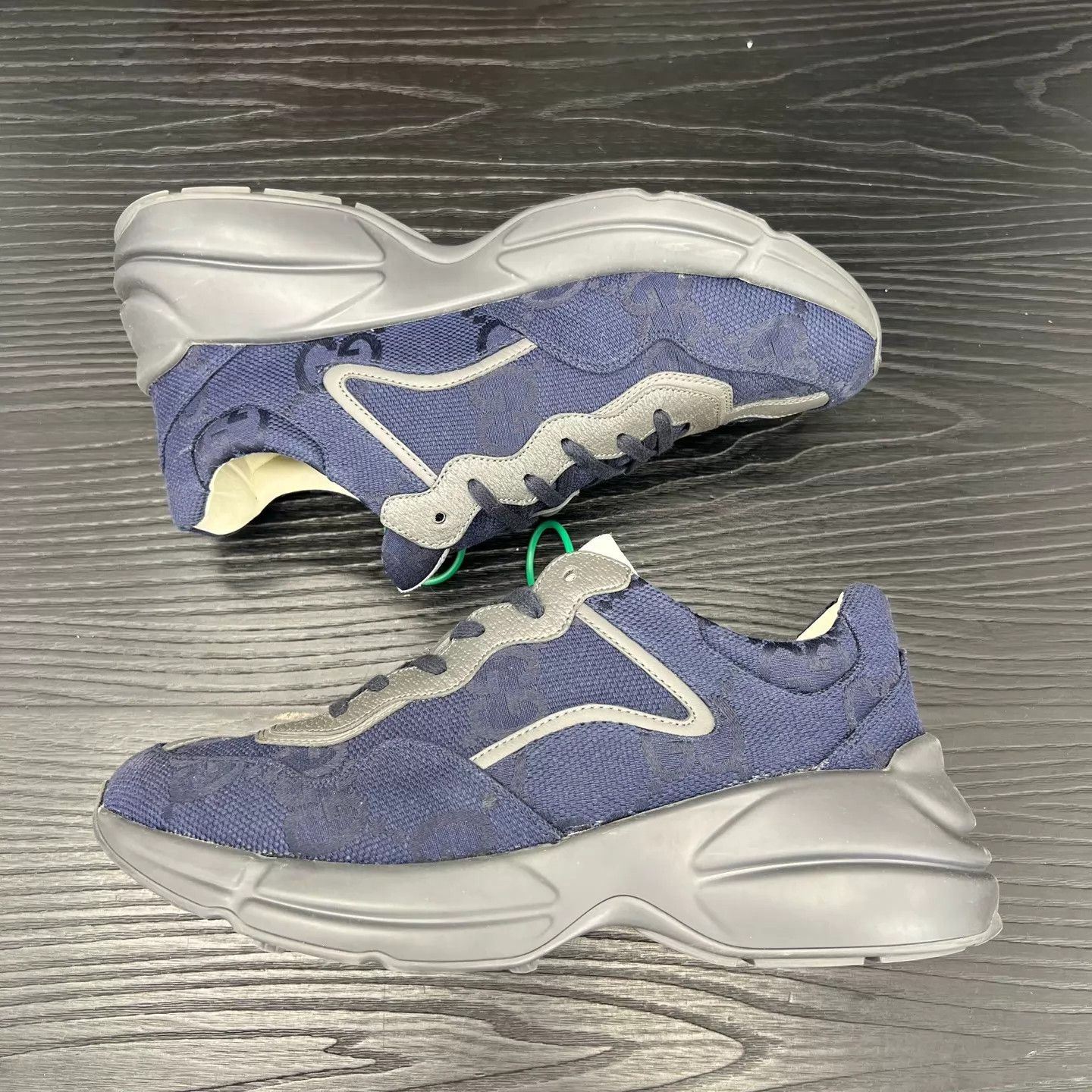 Gucci Gucci Rhyton Blue Size 42 Mint 2 Wears Size US 9 / EU 42 - 3 Thumbnail
