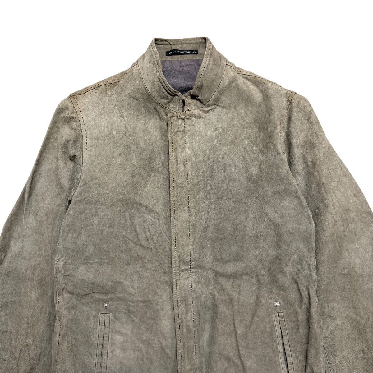 Y's for Men Vtg Yohji Yamamoto Y’s For Men Suede Kangaroo Leather Jacket Size US S / EU 44-46 / 1 - 9 Thumbnail