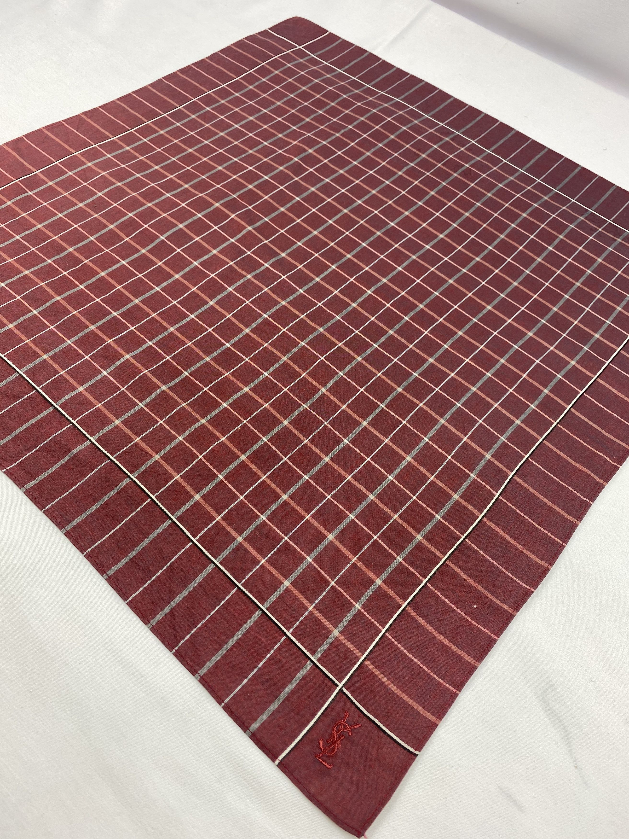 Yves Saint Laurent Yves Saint Laurent Bandana / Handkerchief / Neckerchief Size ONE SIZE - 4 Thumbnail