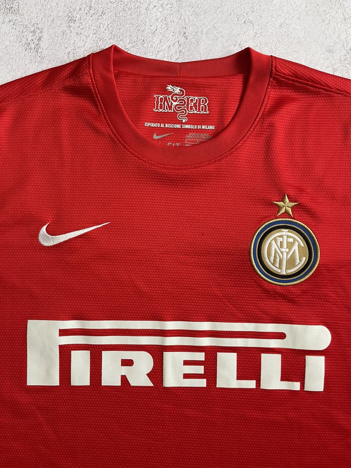 Nike Nike Inter Milan FC 2012/2013 Away Football Shirt Jersey M Size US M / EU 48-50 / 2 - 3 Thumbnail