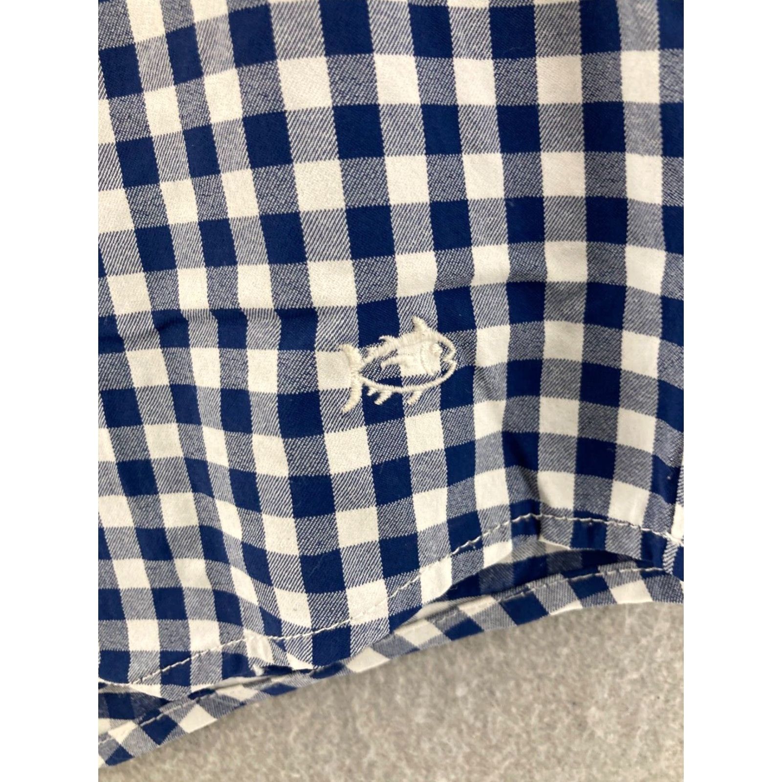 Southern Tide SOUTHERN TIDE Shirt Womens XS Plaid Short Sleeve Adult XS Multicolor Nylon Blend Blouse Beach Mens Womens Size XS / US 0-2 / IT 36-38 - 4 Thumbnail