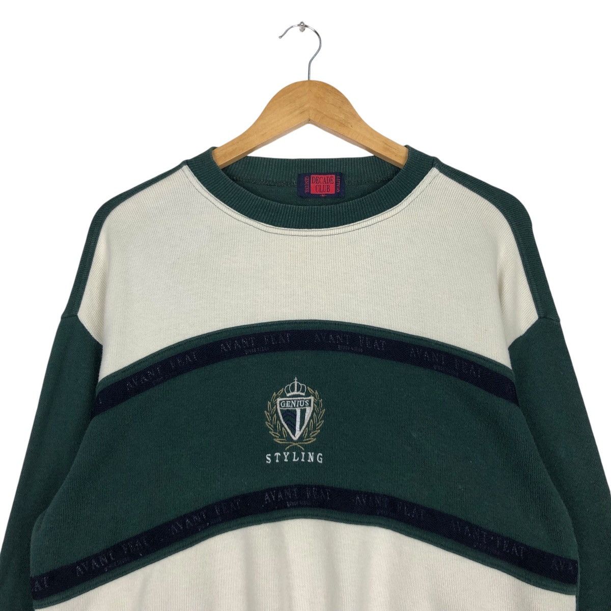 Japanese Brand × Vintage Vintage Rare Genius Styling Sweatshirt Small Size Size US S / EU 44-46 / 1 - 2 Thumbnail